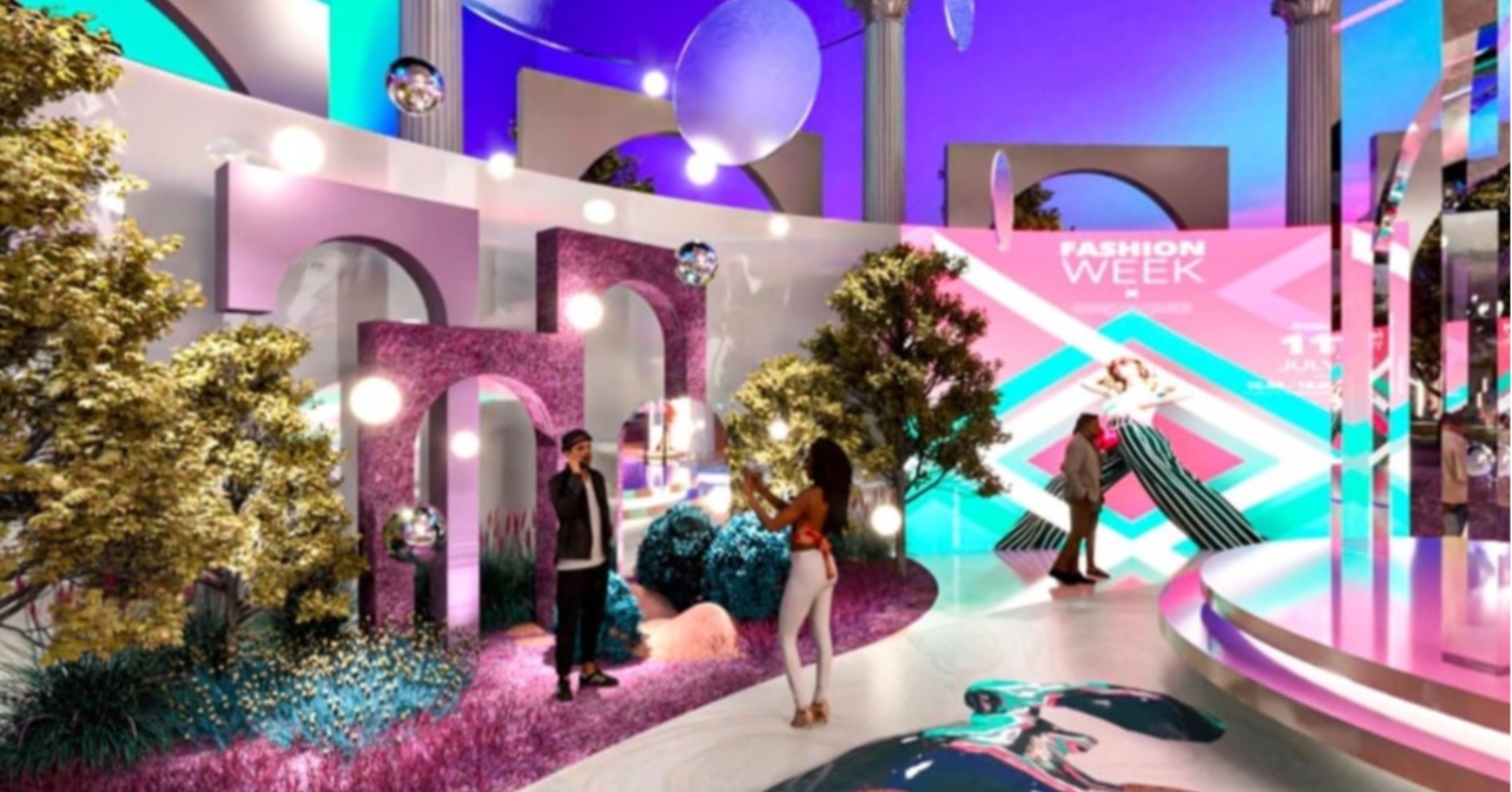 JFW 2023 di Metaverse (Sumber gambar: Dok. JFW 2023 dan WIR Group)