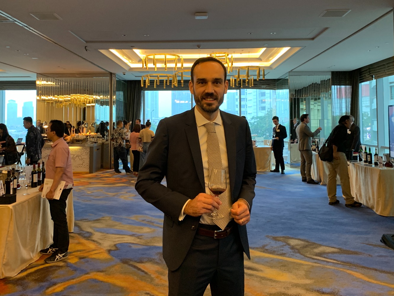 French Commercial Counsellor for Indonesia Sylvain Biard. (Sumber gambar: Hypeabis/Nirmala Aninda)