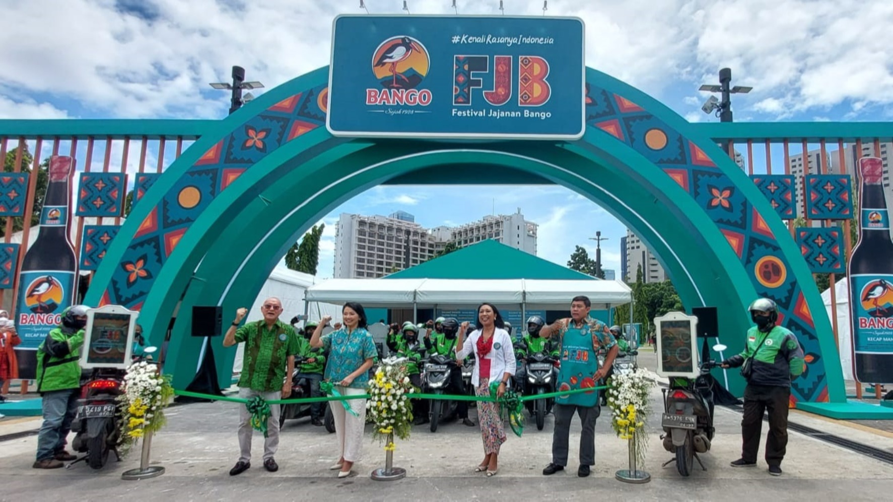 Festival Jajanan Bango 2022 di Parkir Timur Senayan, Gelora Bung Karno (GBK), Jakarta, Jumat (28/10/2022). (Sumber gambar : Desyinta Nuraini)