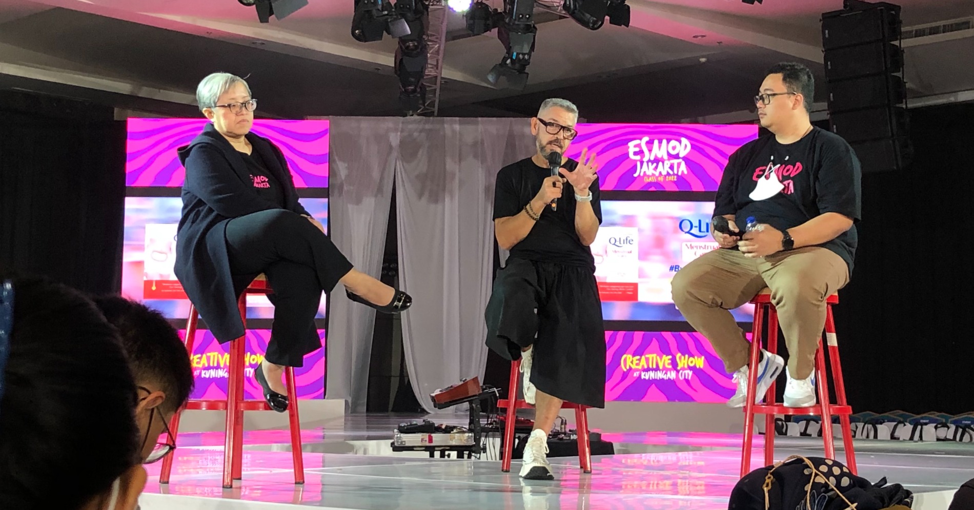 Talkshow bersama ESMOD Jakarta (Sumber gambar: Indah Permata Hati/Hypeabis.id)