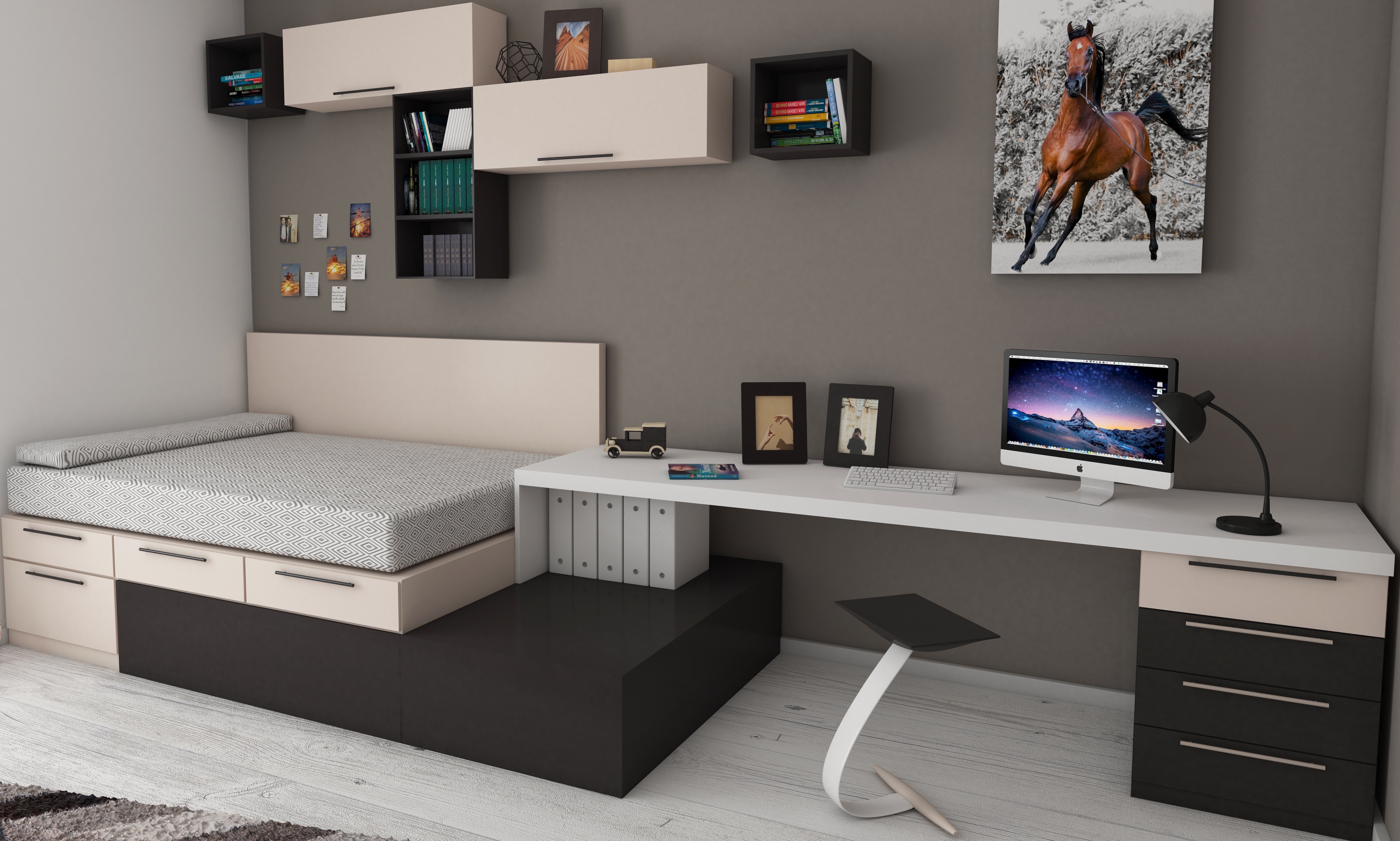 Ilustrasi kamar minimalis (Sumber gambar: Medhat Ayad/Pexels)