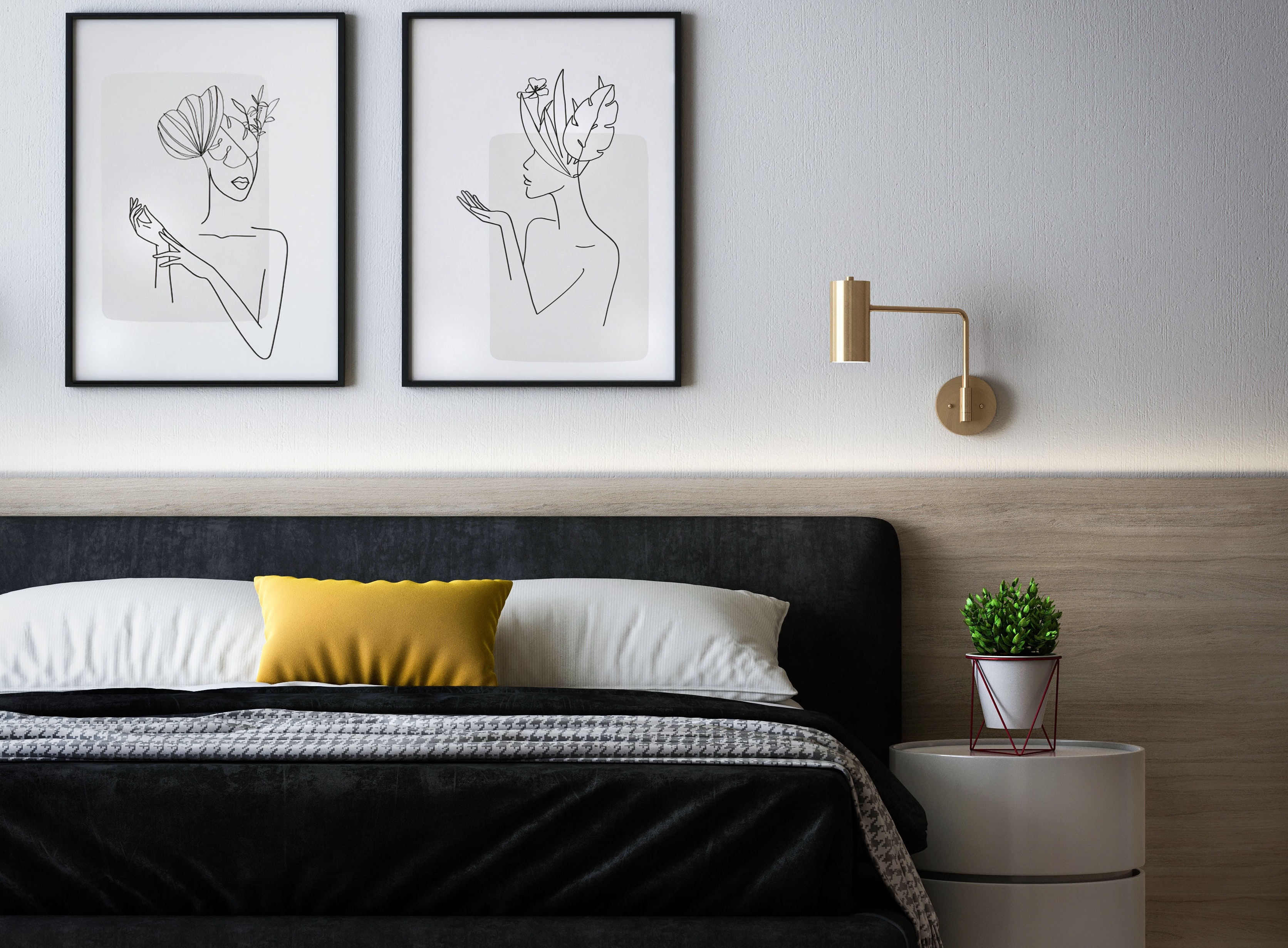 Ilustrasi kamar minimalis (Sumber gambar:  Kam Idris/Unsppash)