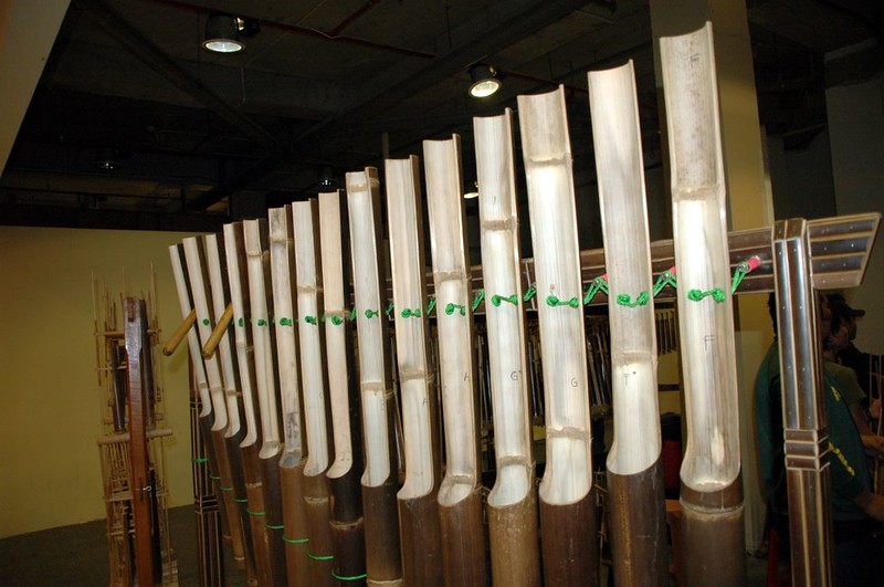 Ilustrasi angklung (sumber gambar Flickr)