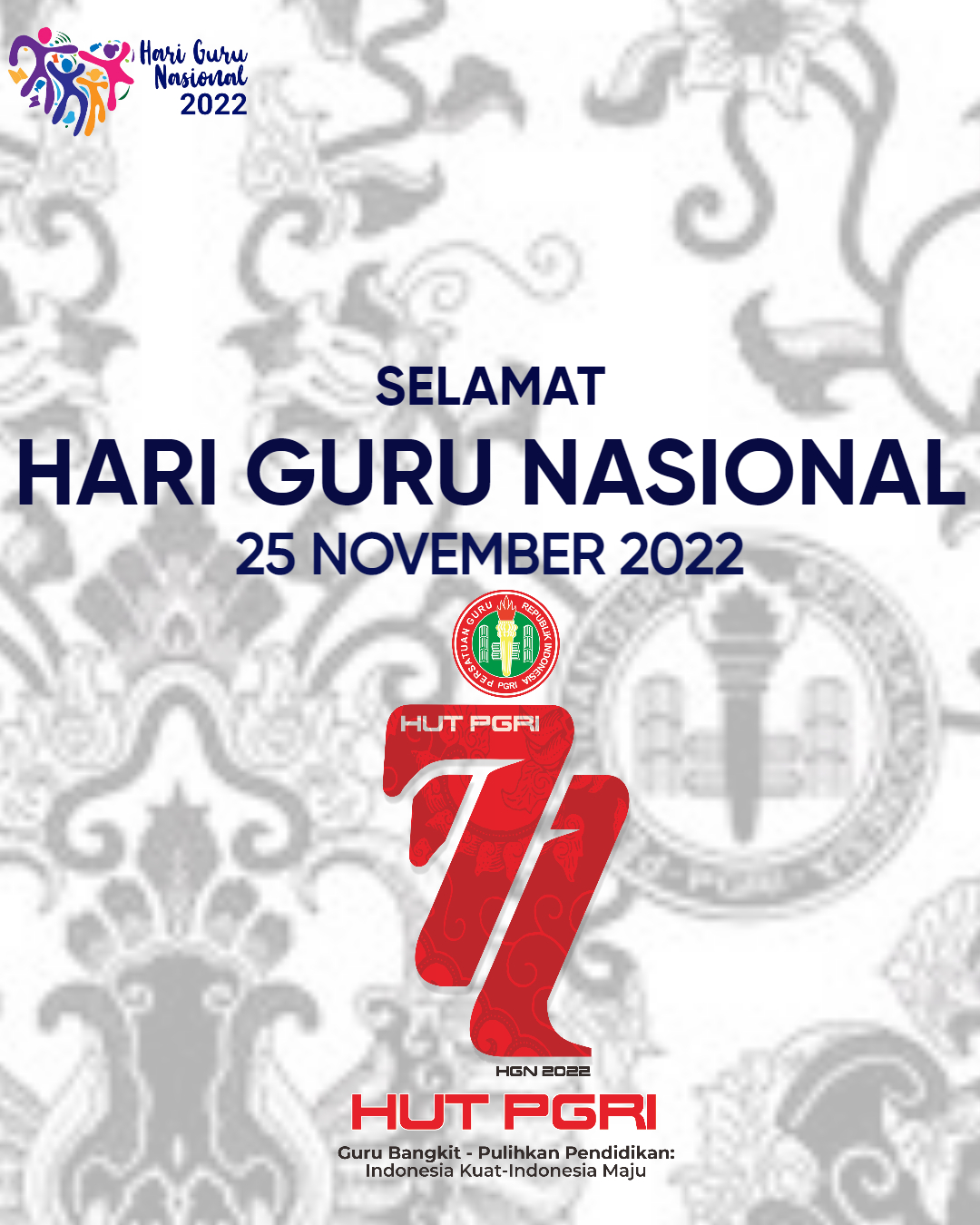 Logo HUT PGRI (Sumber gambar: dok PGRI)