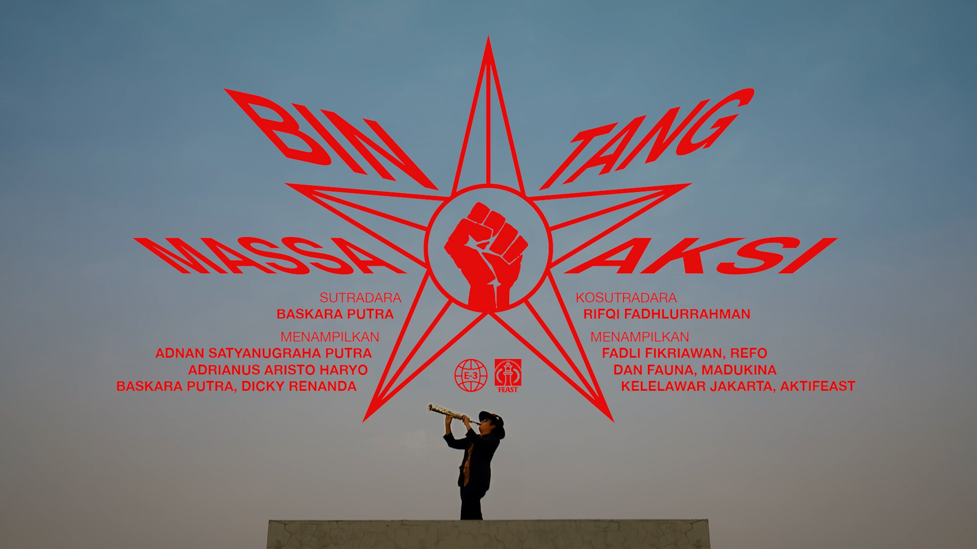 Artwork video klip Bintang Massa Aksi (Sumber gambar: Sun Eater)