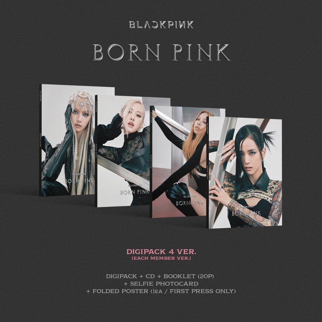 Album BLACKPINK (Sumber gambar : Twitter/BLACKPINK)
