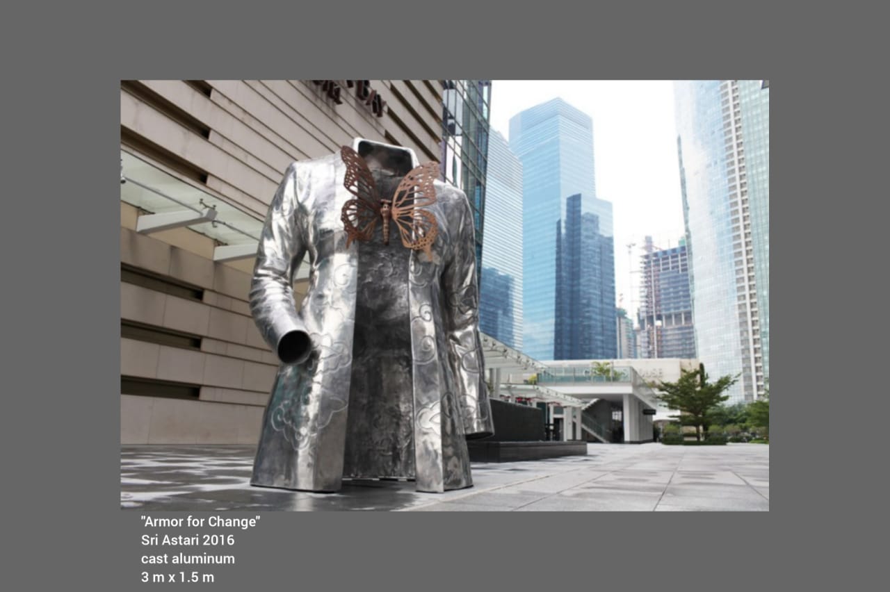 karya Armor for Change  (sumber gambar: galeri nasional)
