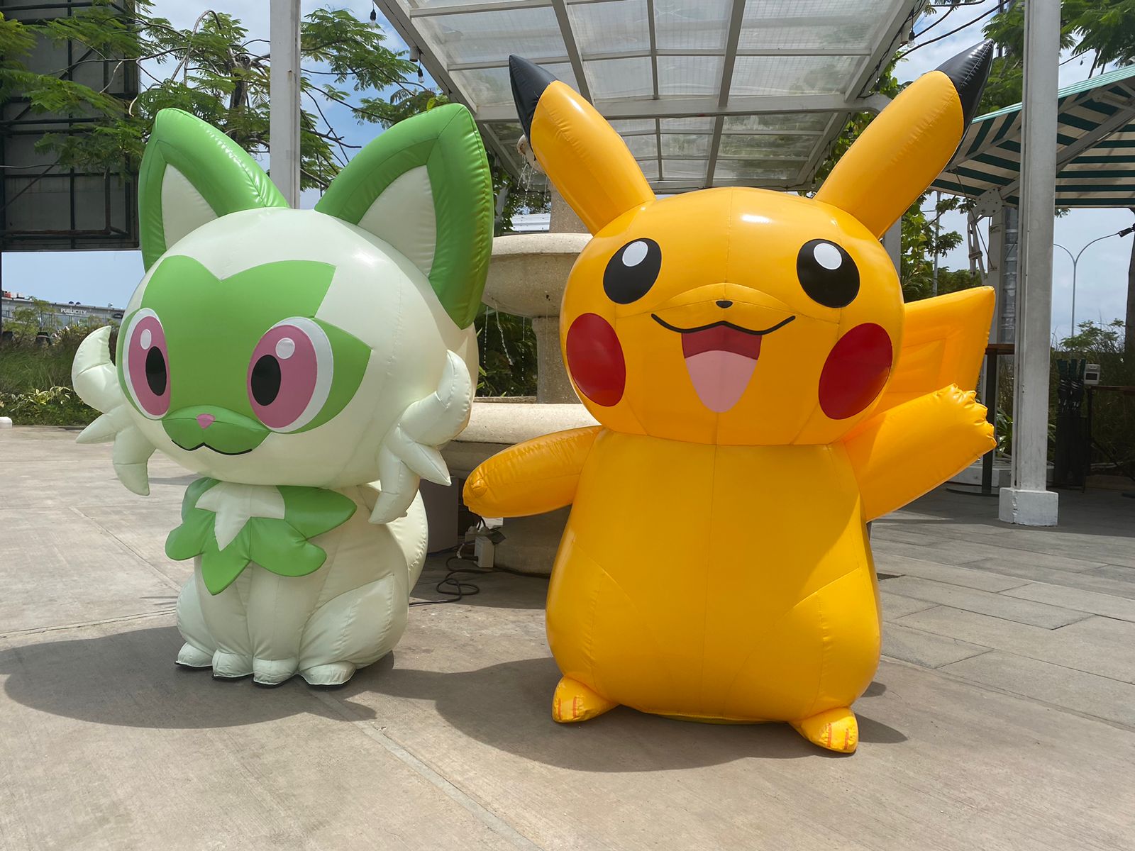 Tampilan instalasi patung di Urban Farm Pantai Indah Kapuk. (Sumber gambar: AKG Entertainment)