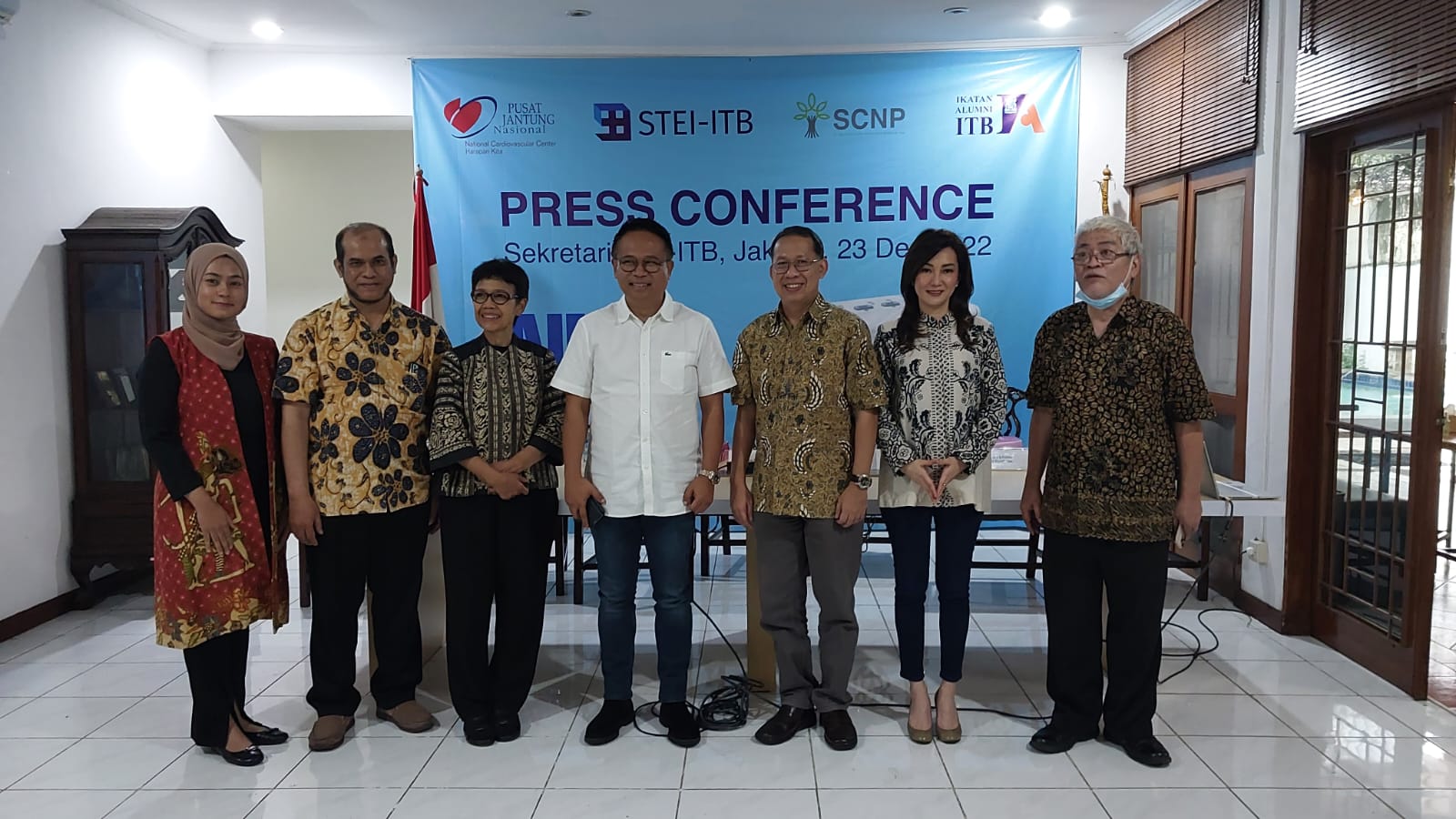 Tim yang terlibat dalam pengembangan dan produksi NIVA (Foto : Desyinta Nuraini)