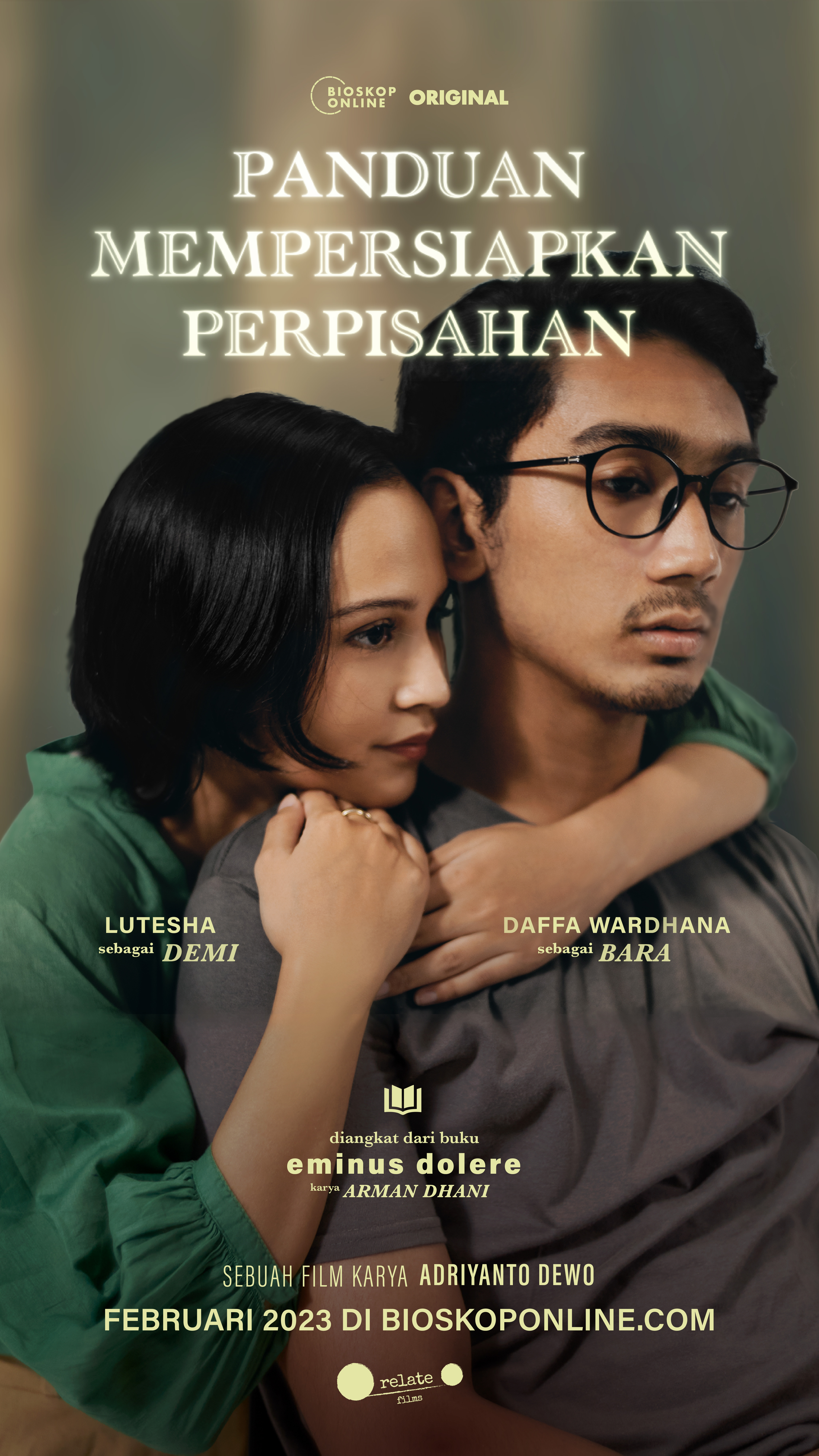 Poster film Panduan Mempersiapkan Perpisahan (Sumber gambar: Bioskop Online)