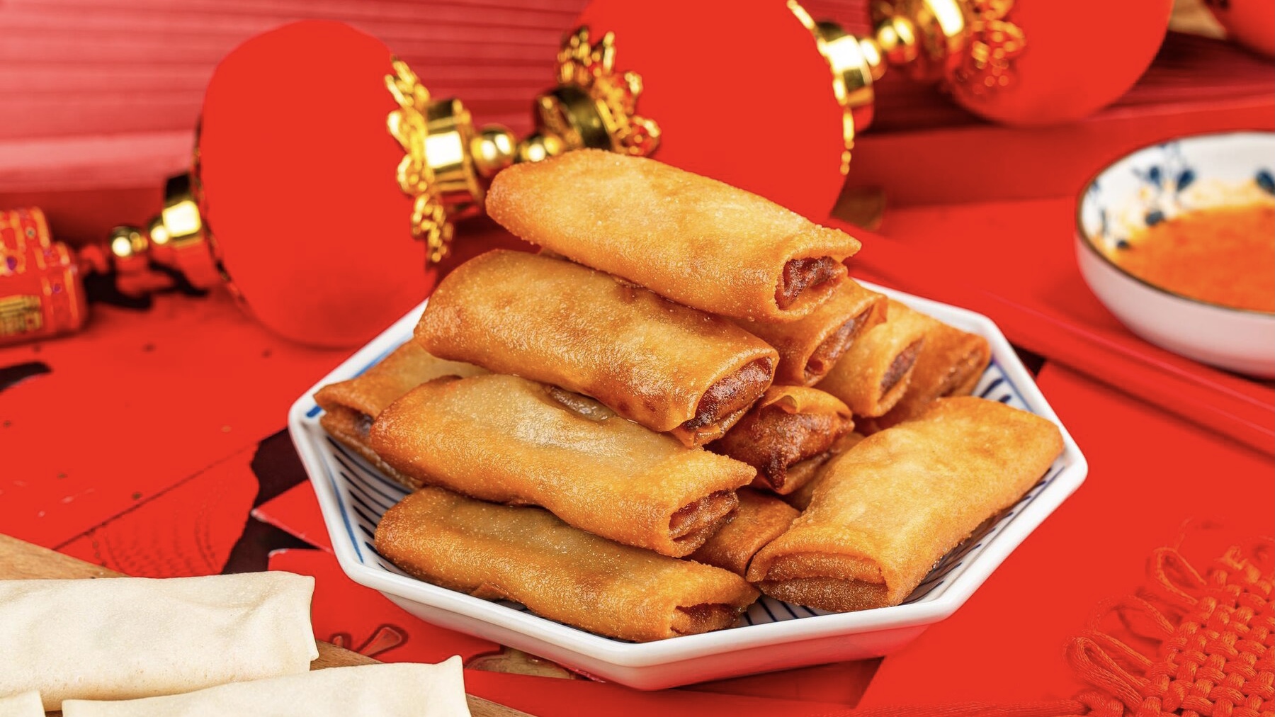 Spring Roll (Sumber gambar : (Freepik/Dashu83)