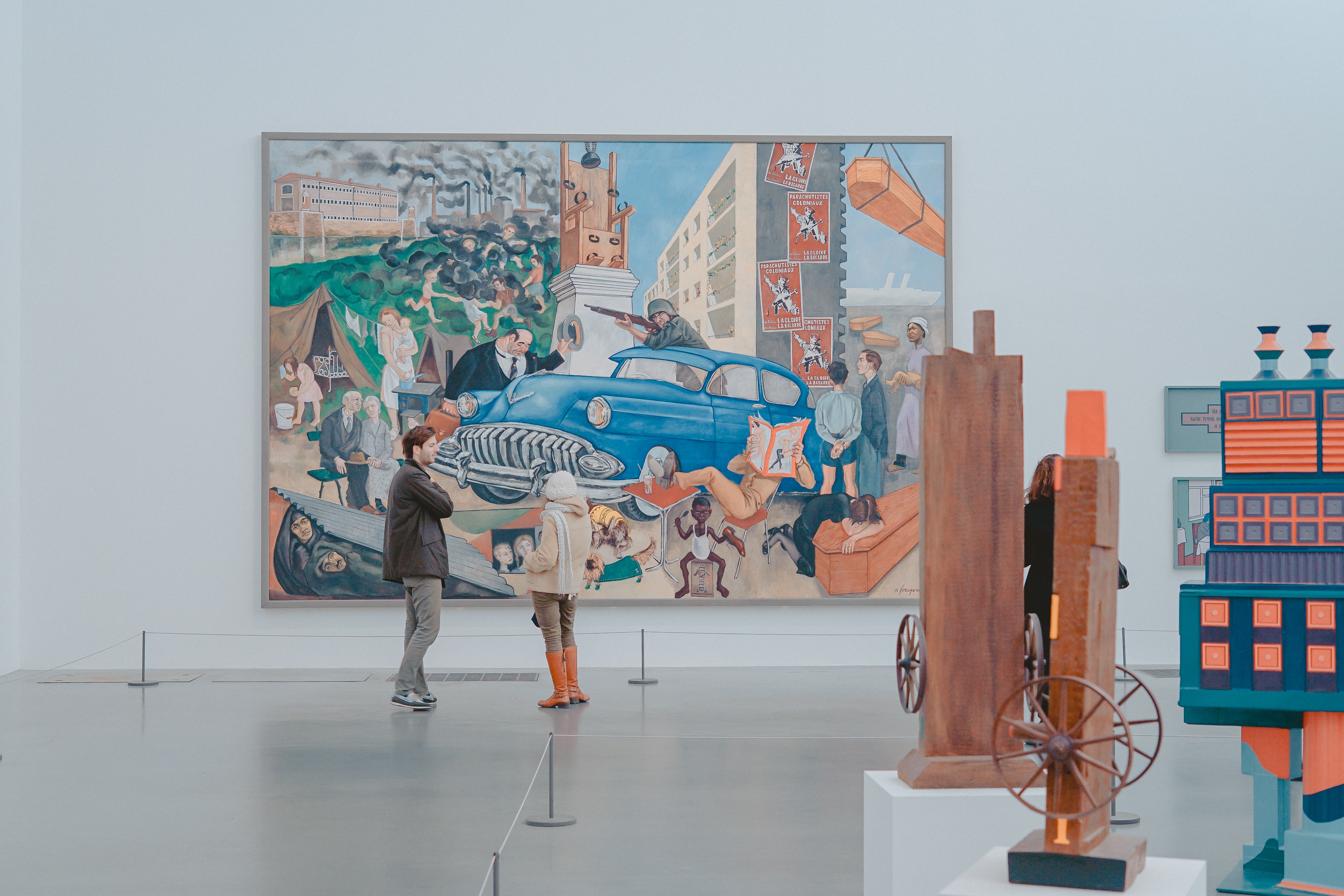 Suasana di Tate Modern (Sumber gambar: Unsplash/Toa Heftiba)
