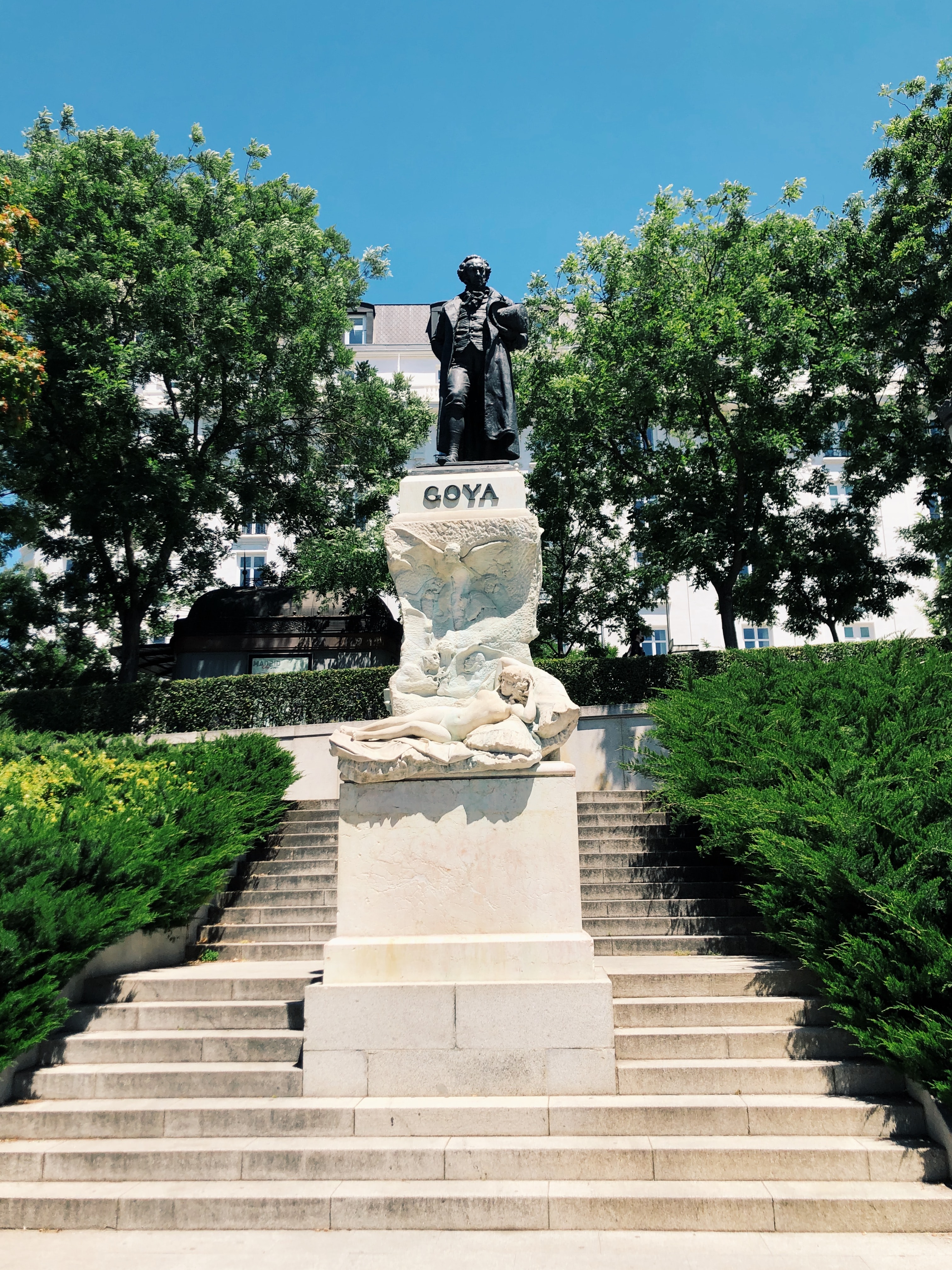 Patung Goya di Museum Prado, Madrid (Sumber gambar: Unplash/Ester Lamberti)