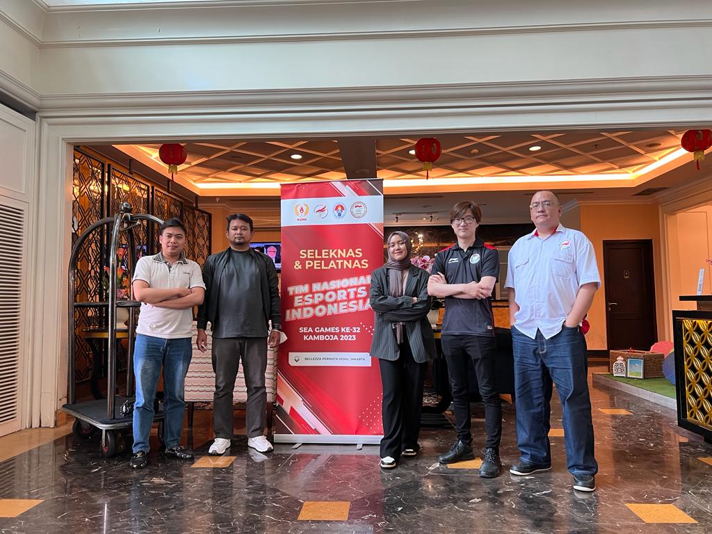 Orang-orang di balik layar seleknas & pelatnas tim esports Indonesia (Sumber: Hypeabis,id/Prasetyo)