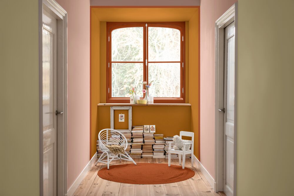 Aplikasi warna Wild Wonder dalam hunian (Sumber gambar: PT ICI Paints Indonesia)