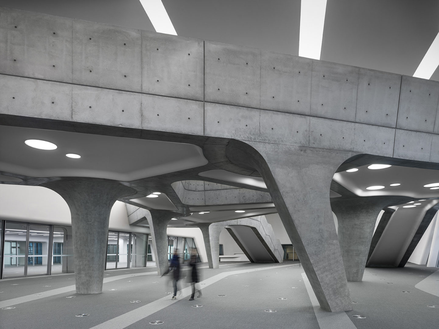  Dongdaemun Design Plaza  (sumber gambar Zaha Hadid.com)