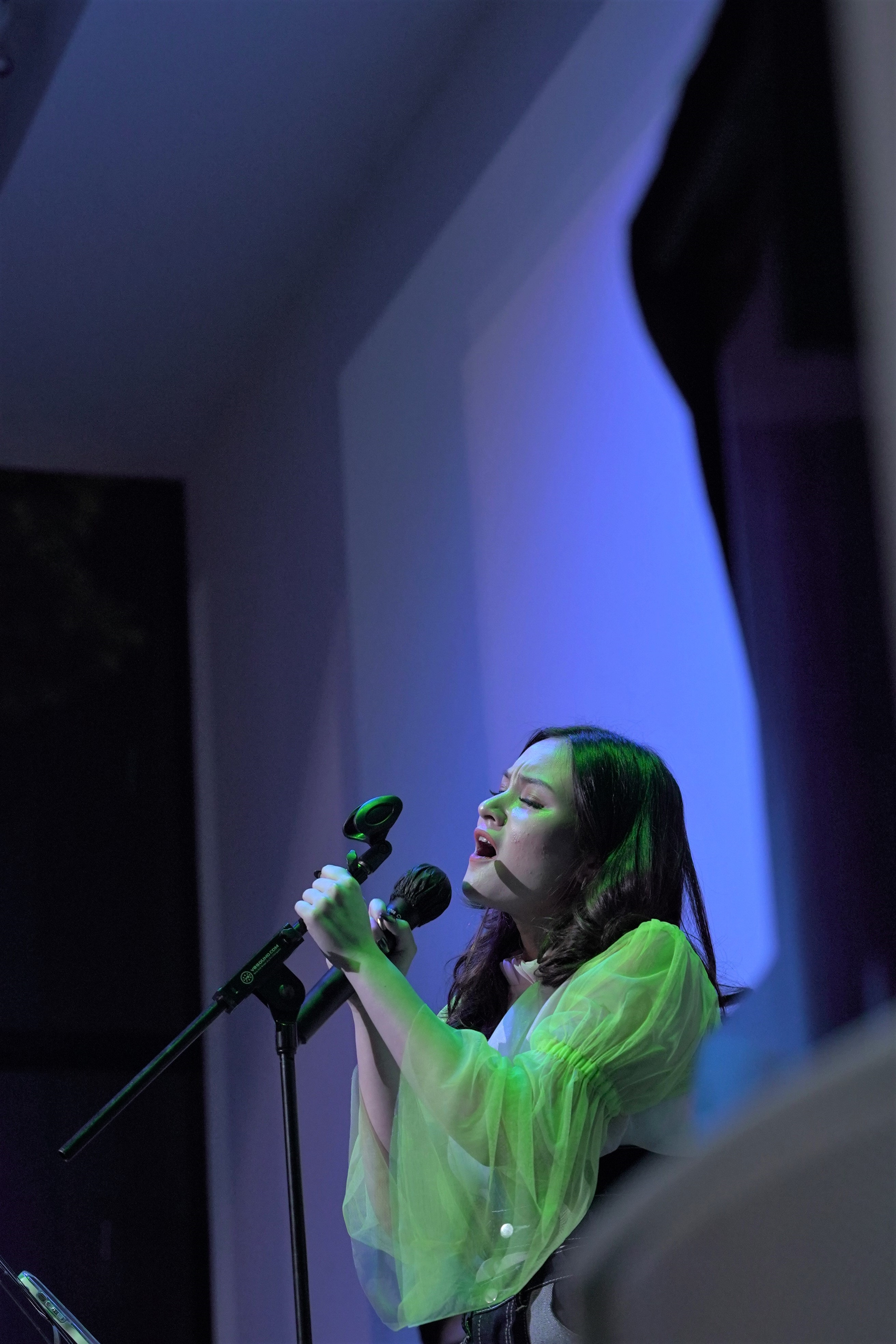Aksi talenta Adifa (Sumber gambar: Trinity Optima Production) 