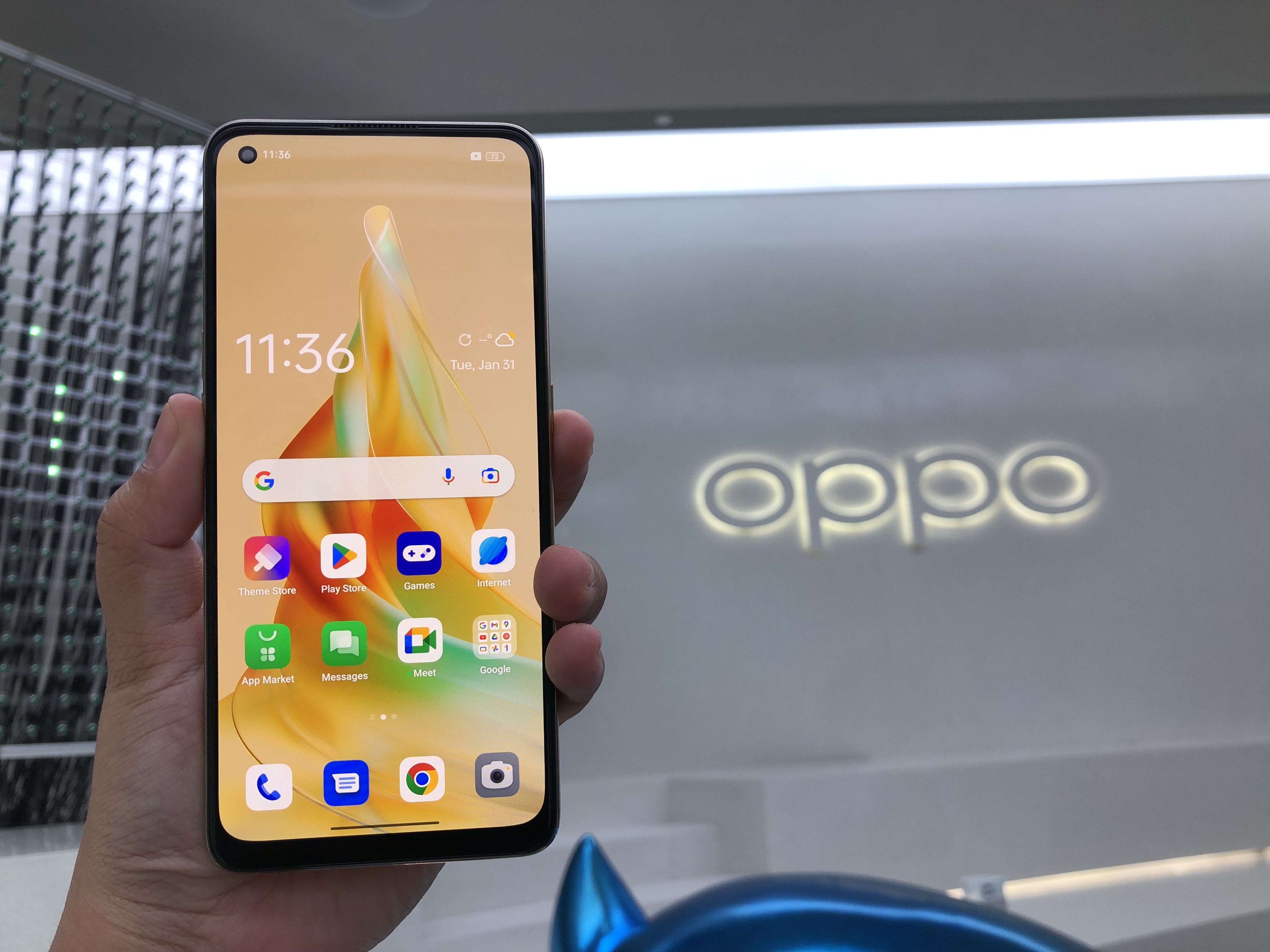 OPPO Reno8 T Series (Sumber gambar: Indah Permata Hati/Hypeabis.id)
