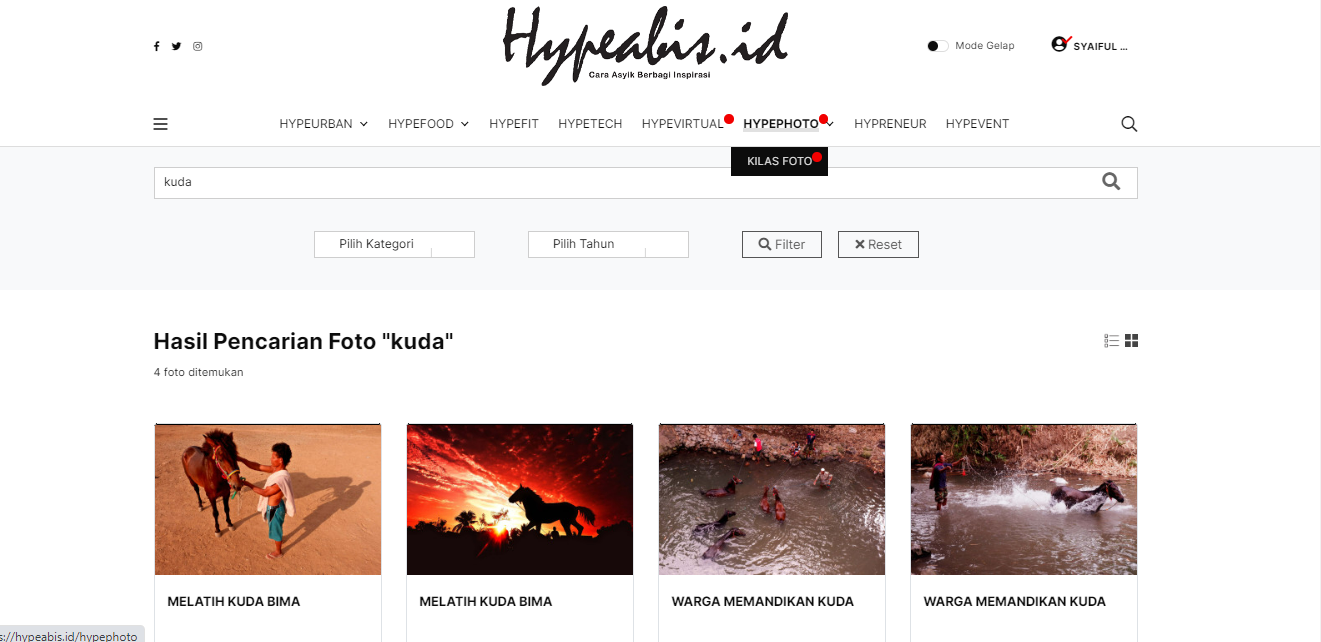 Kilas Foto Hypeabis.id