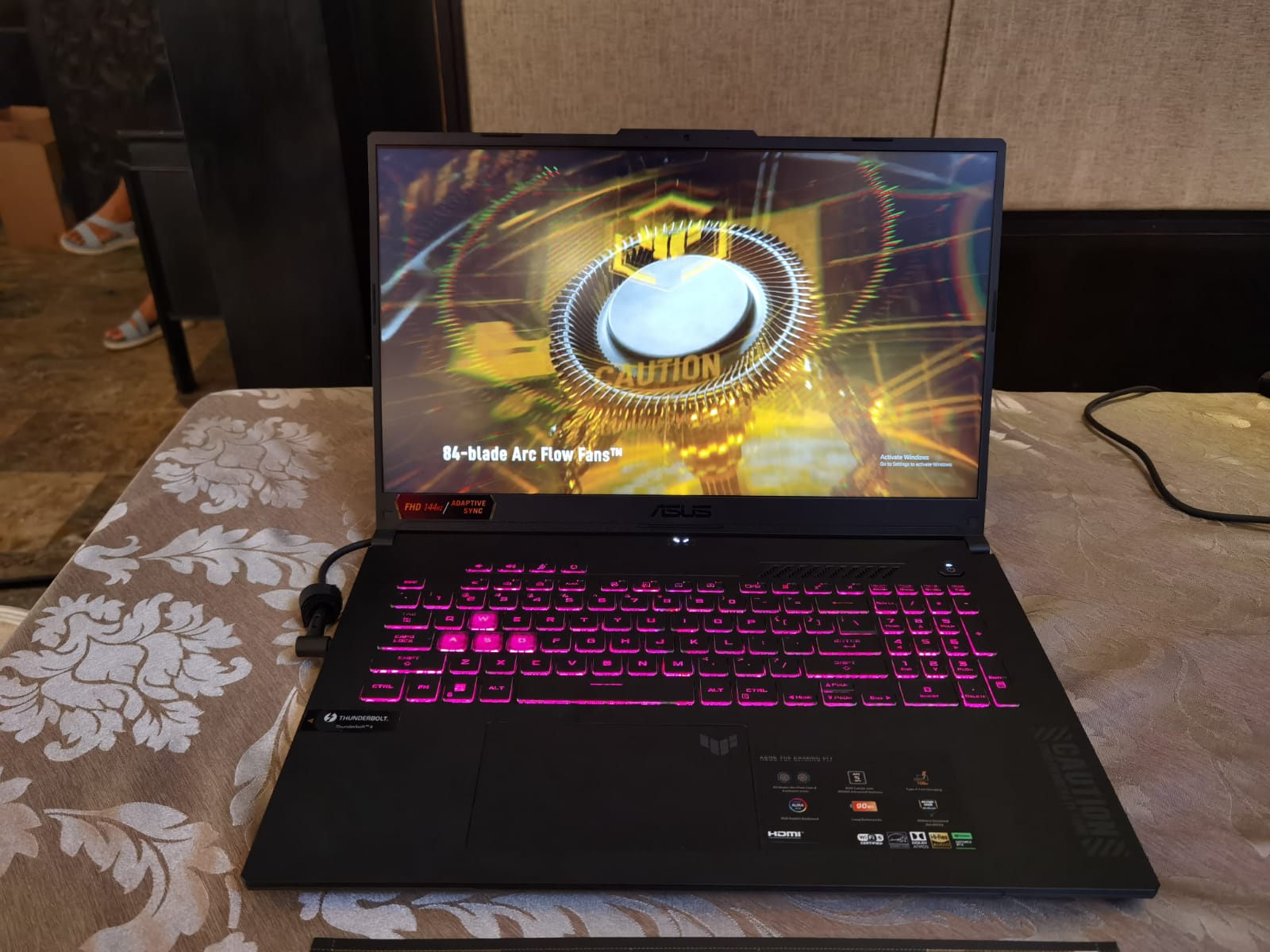 TUF Gaming F15 (Sumber: Hypeabis.id/Syaiful)