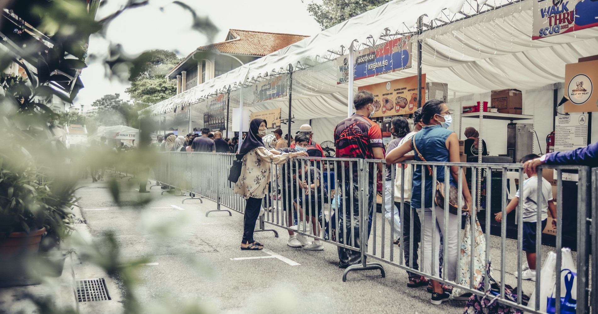 Bazaar Kampong Gelam (Sumber Foto: Gabrielle Kwan)