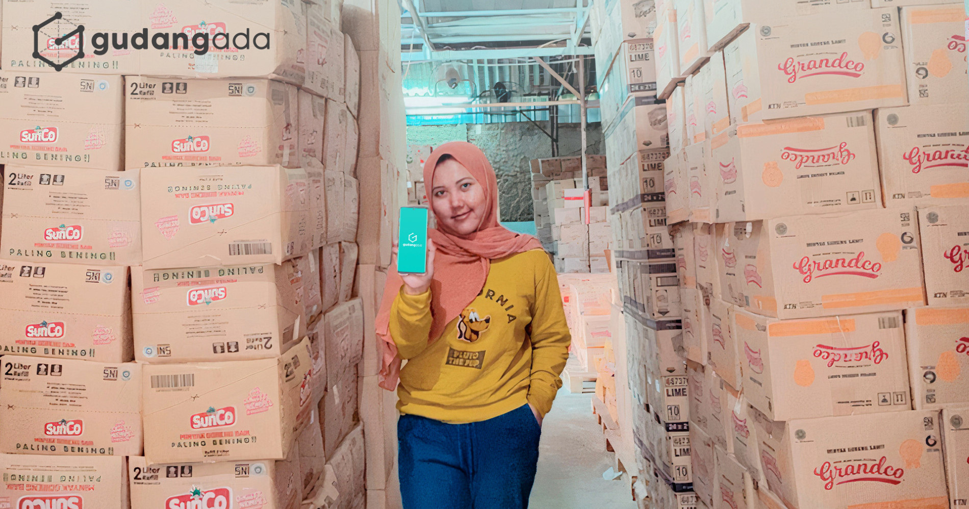 Indah Dwi Astuti, Pemilik Sajadah Grocery (Sumber gambar : Gudang Ada)