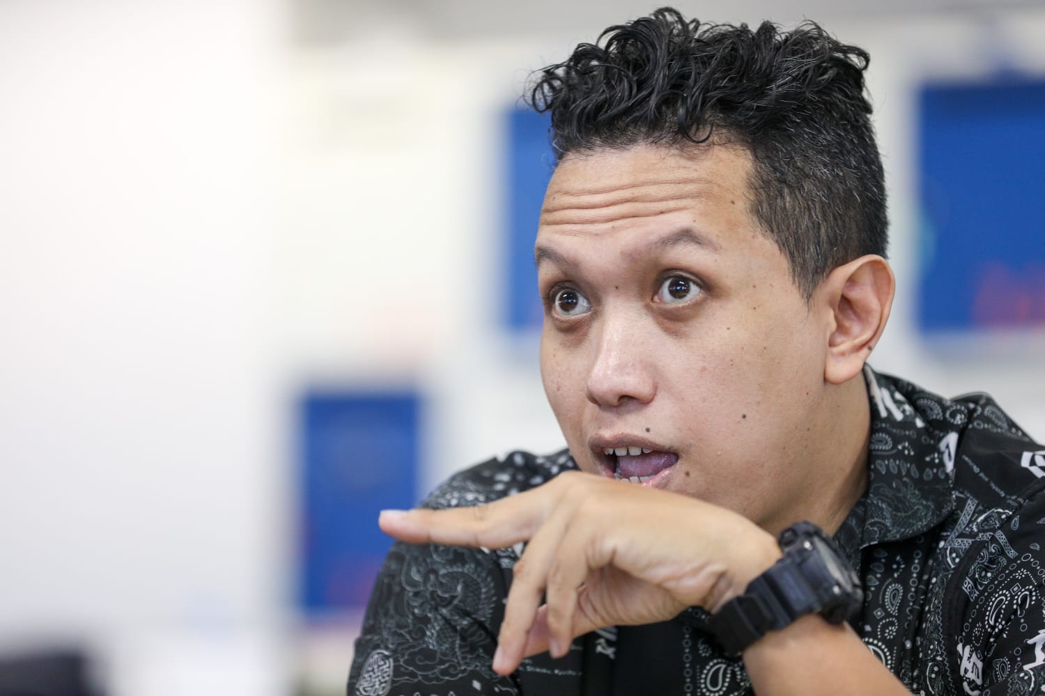 Komika Coki Anwar (Sumber: Suselo Jati/Bisnis)