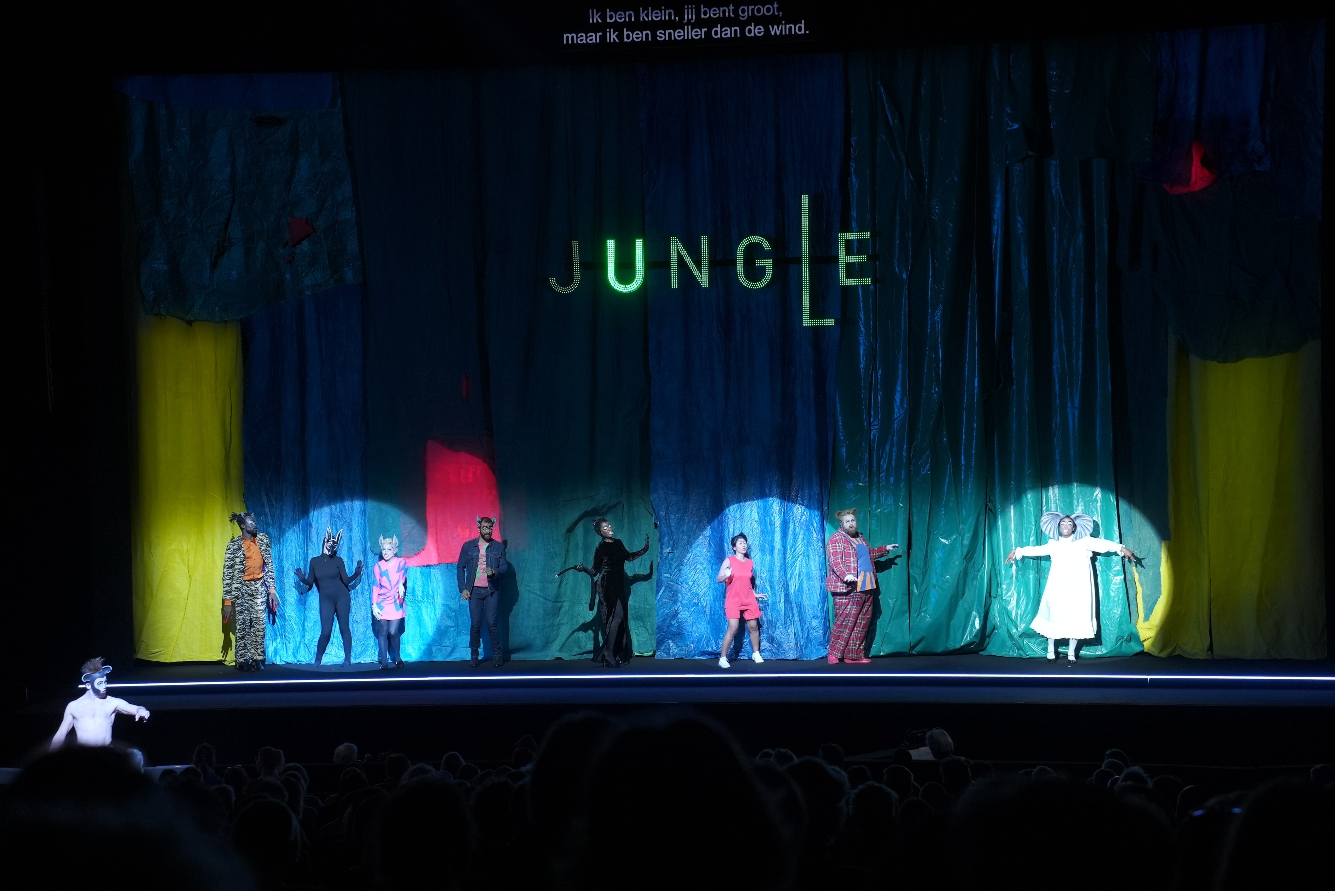 Dira Sugandi dalam pertunjukan The Jungle Book (Sumber gambar: Dira Sugandi Management)