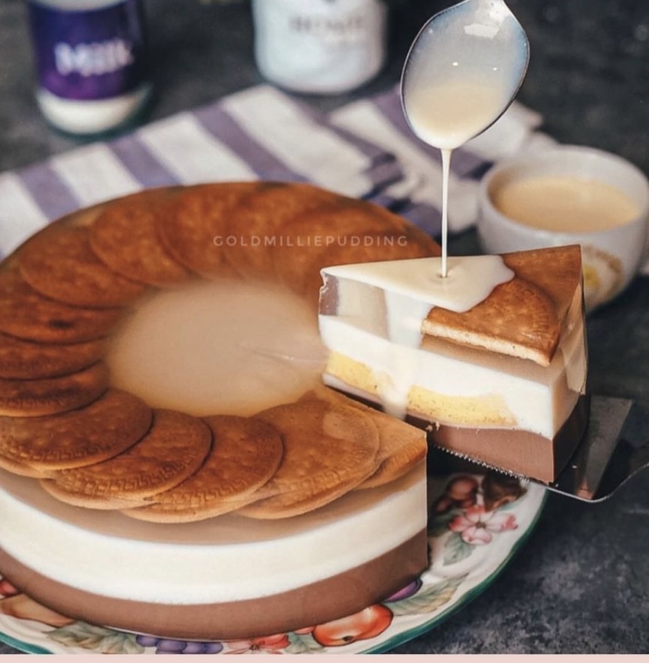 Foto Kue Goldmillie Pudding (Sumber gambar: Instagram @goldmilliepudding)