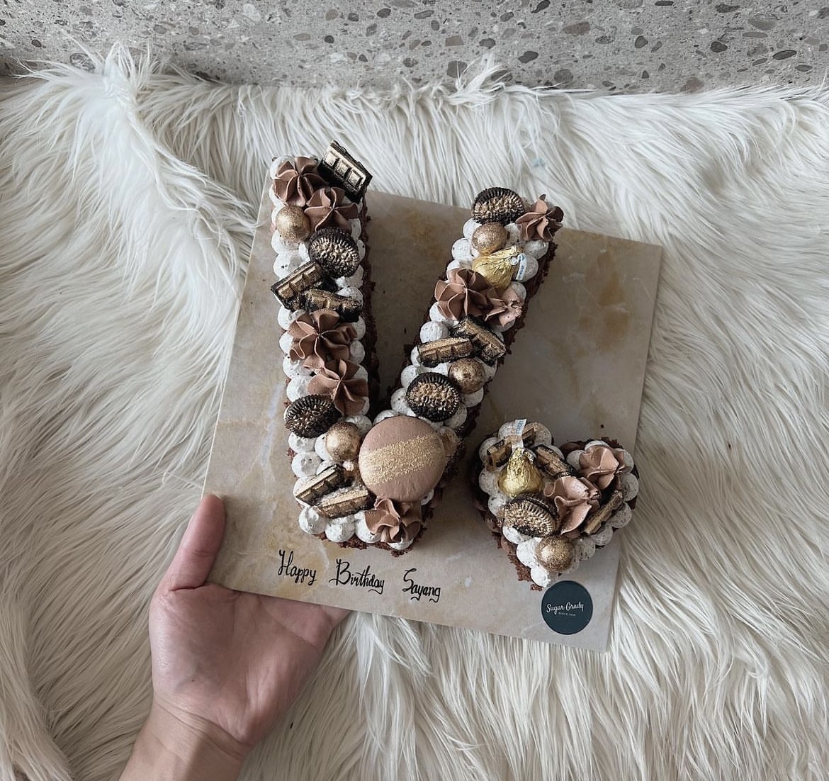 Foto Kue Sugar Grady (Sumber gambar: Instagram @sugargrady.jkt)