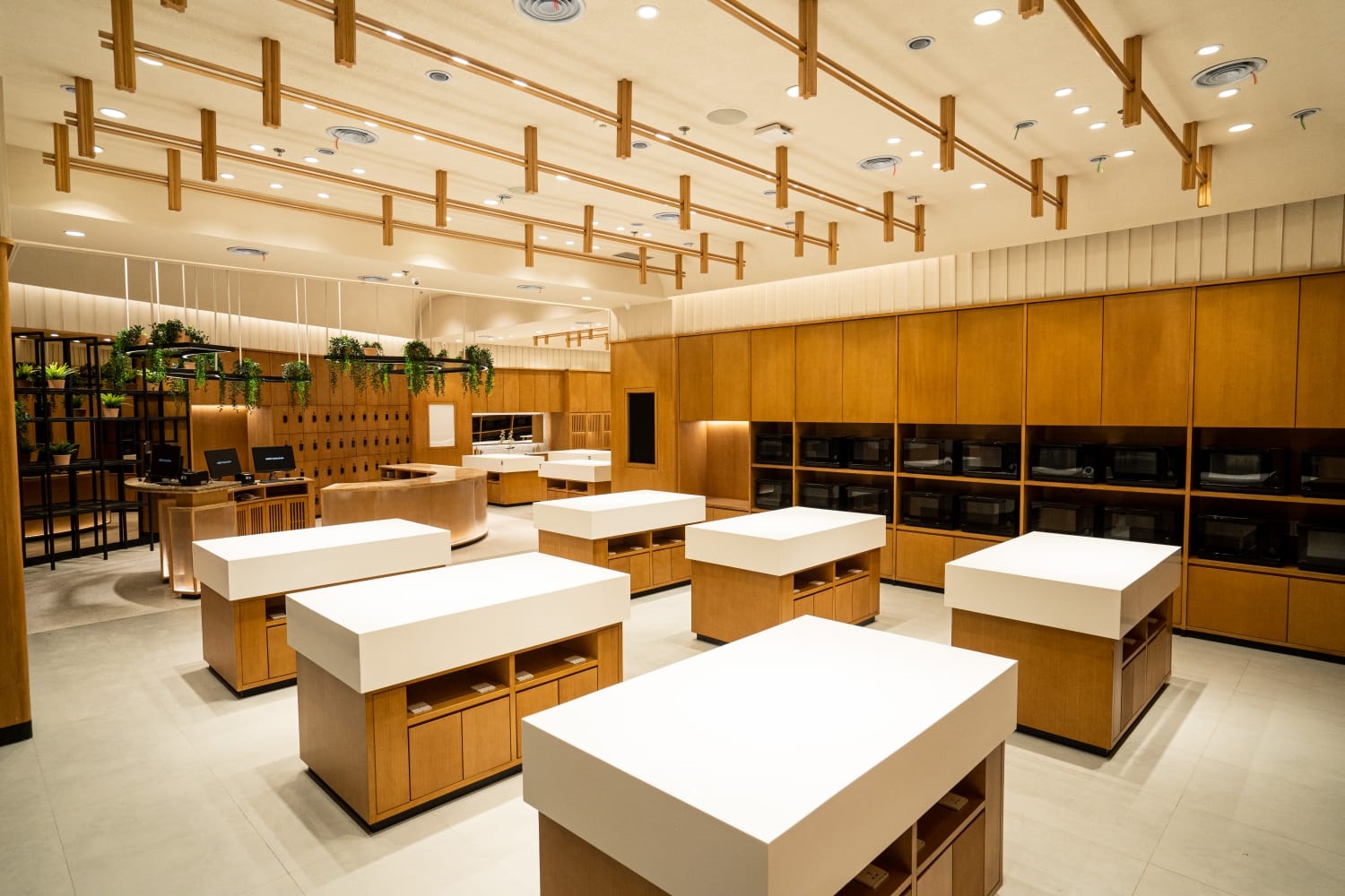 ABC Cooking Studio di Summarecon Mall Serpong mengusung desain zen. (Sumber gambar: ABC Cooking Studio Indonesia)