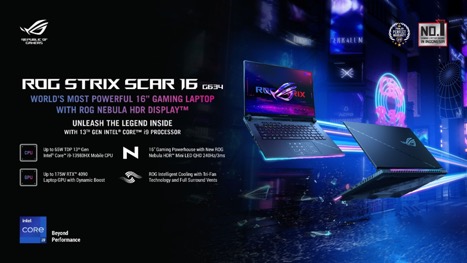 ROG STRIX SCAR 16/18 (Sumber gambar: Dok. ASUS)
