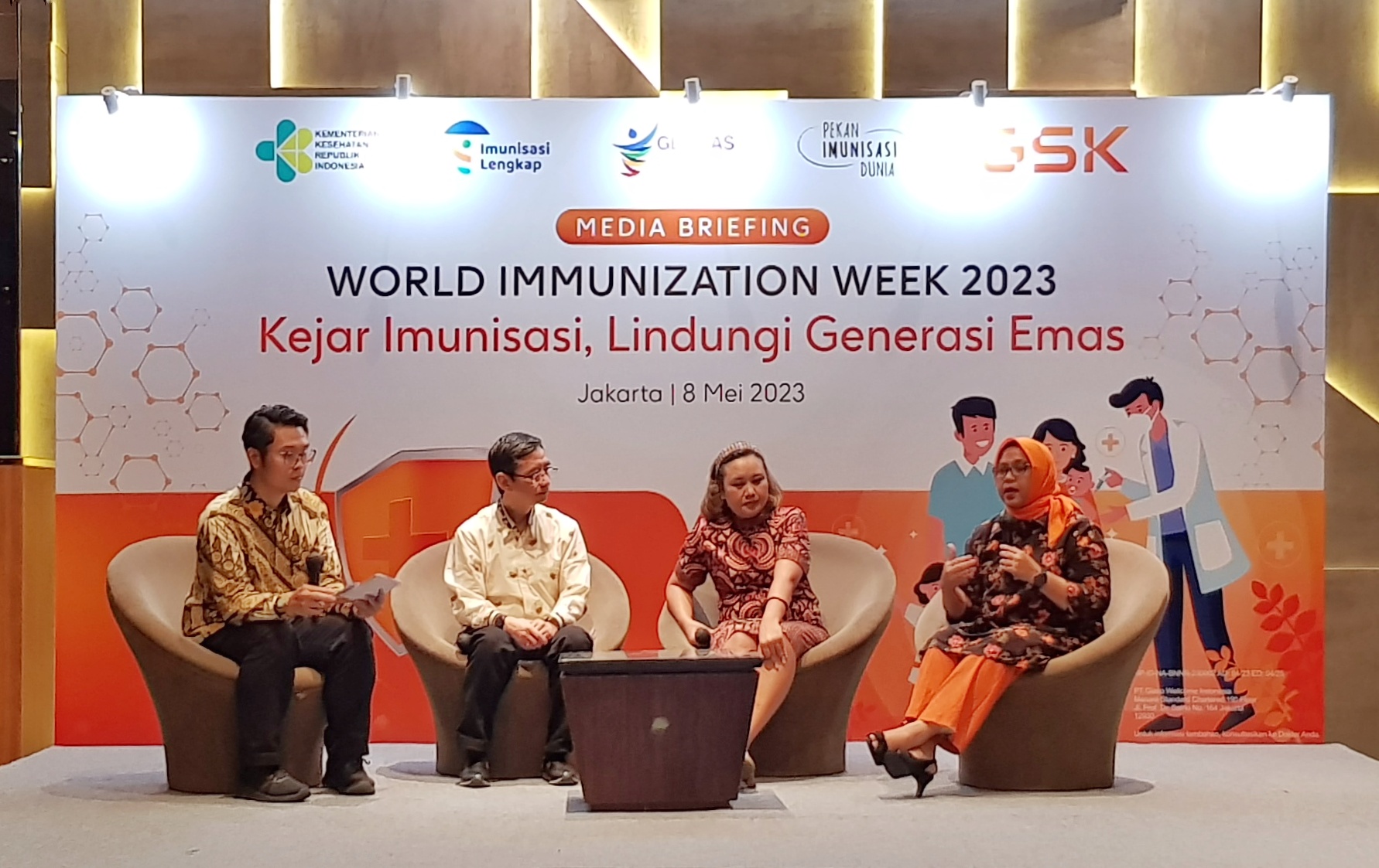 dikusi pekan imunisasi 2023 (sumber gambar Kemenkes)