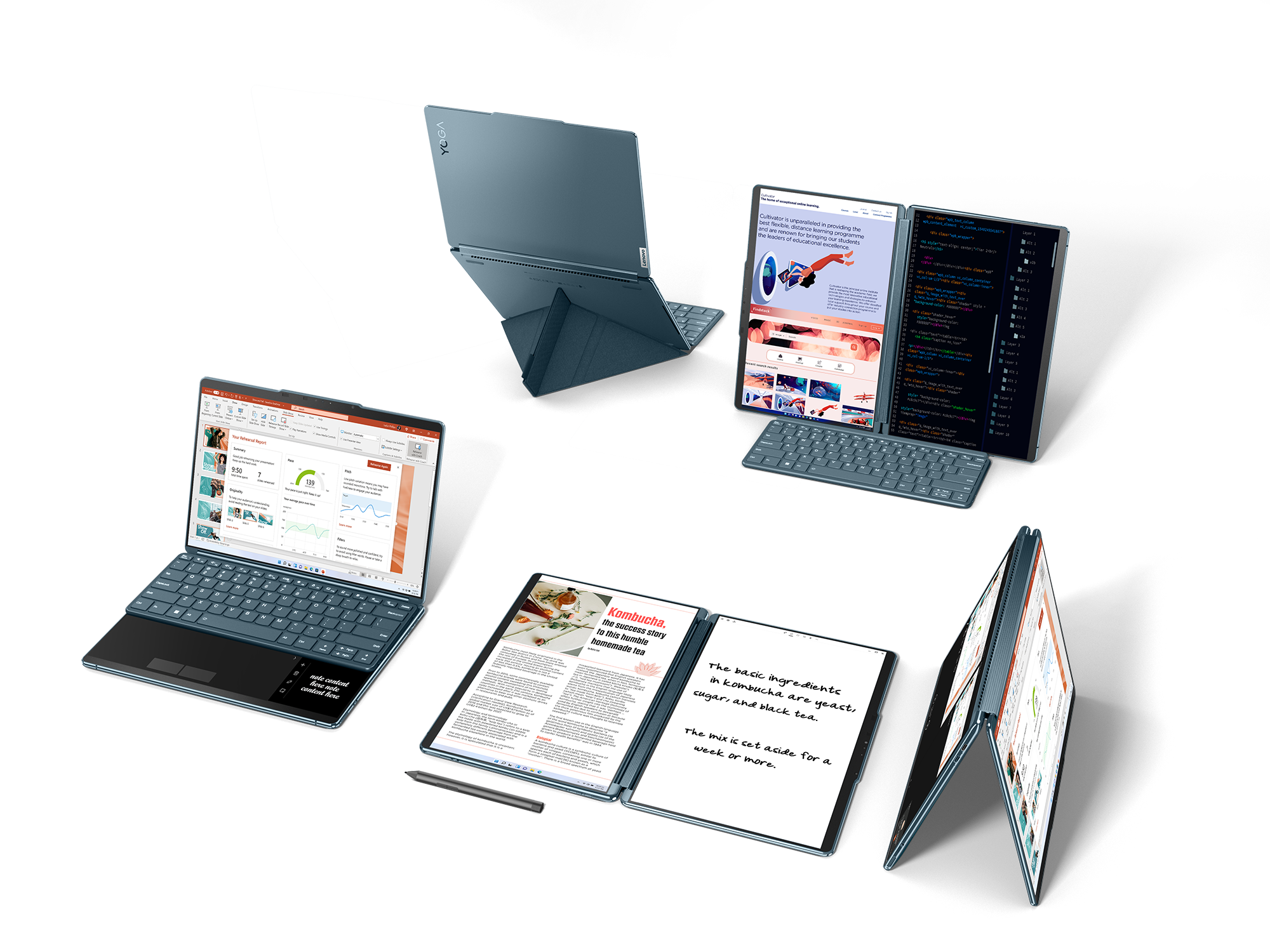 Lenovo Yoga Book 9i (Sumber: Lenovo)
