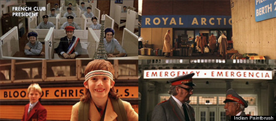 Font futura dalam film Wes Anderson (Sumber Foto: Huff post)