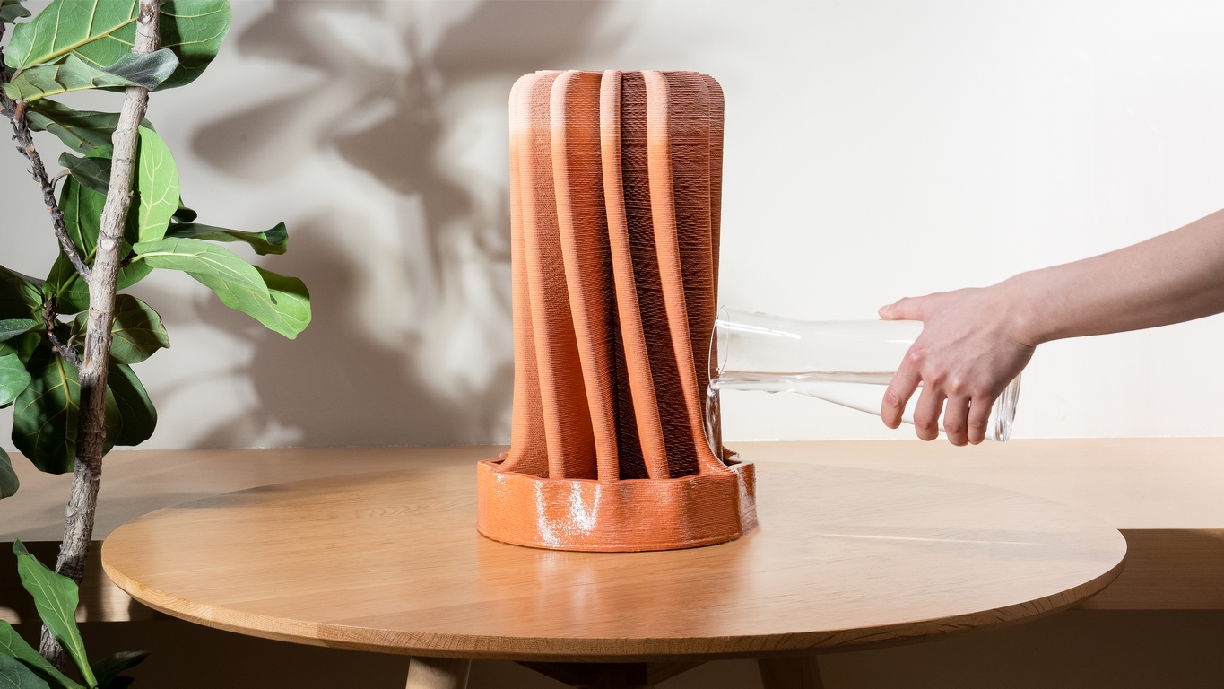 Print Clay Humidifier oleh Jiaming Liu (Sumber gambar: Toyota Motor Corporation)