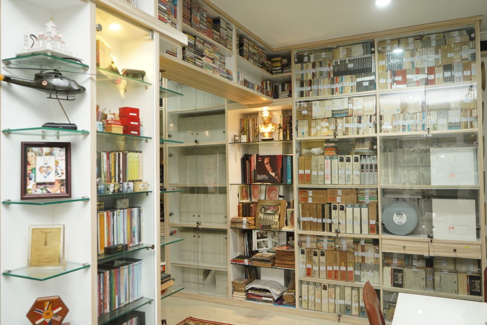Koleksi vinyl Fadli Zon. (Sumber gambar : Istimewa)