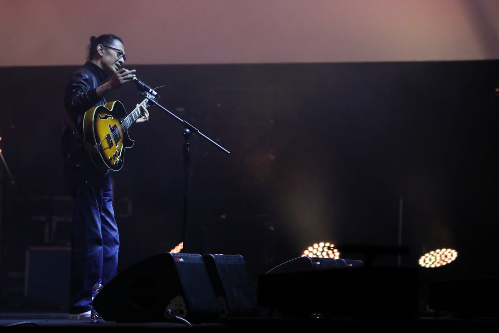 Mus Mujiono di BNI Java Jazz Festival 2023 (Sumber: Hypeabis.id/Arief Hermawan P)
