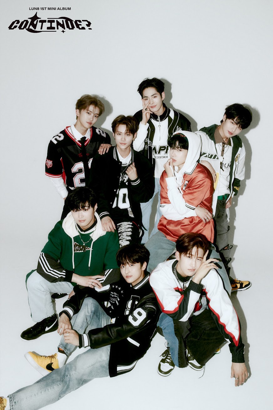 Lun8, boygroup baru Fantagio. (Sumbe gambar : Fantagio)