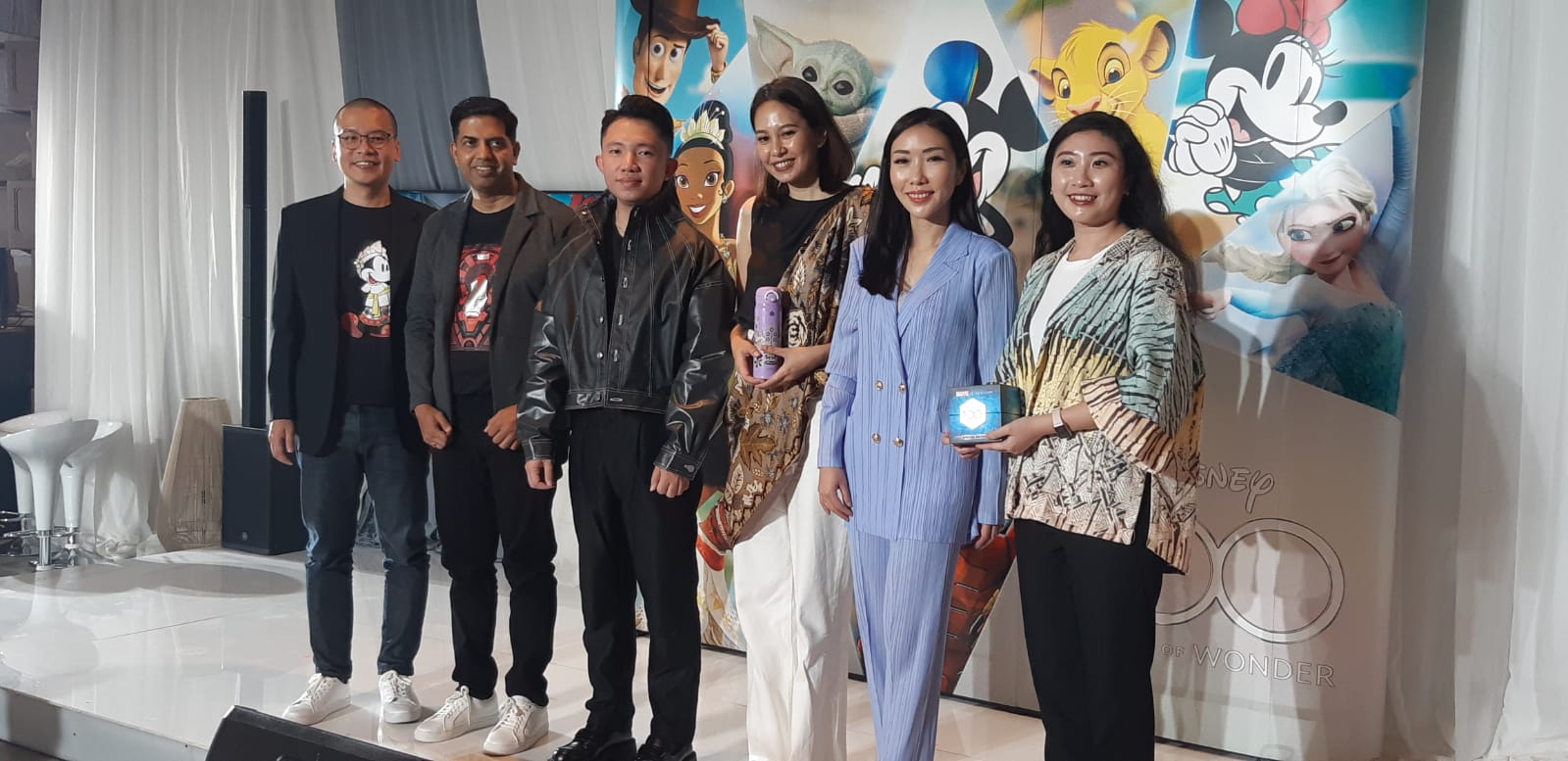 Rindu saat hadir dalam acara