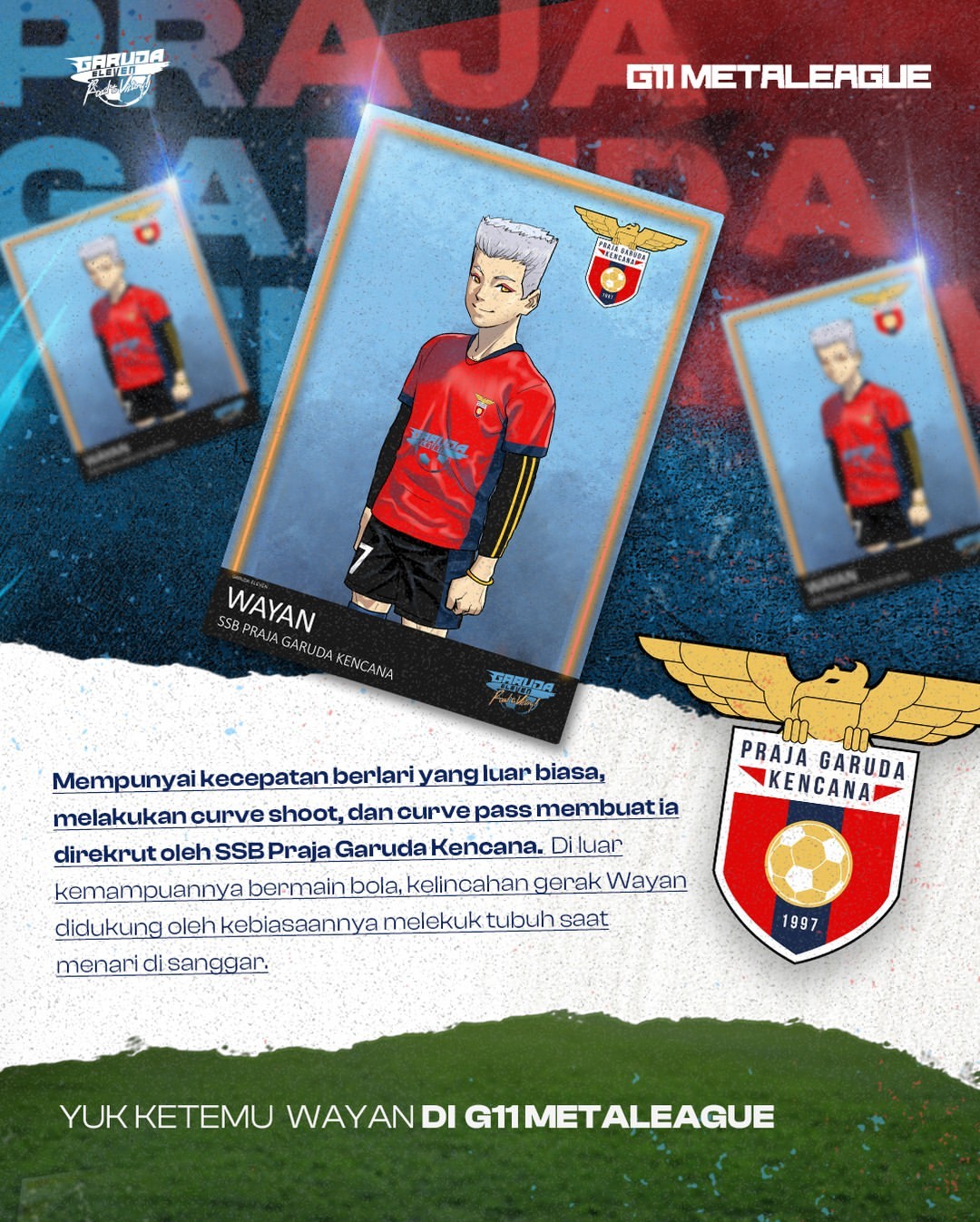 Garuda Eleven Metaleague (Sumber gambar: Instagram/garudaeleven.id)