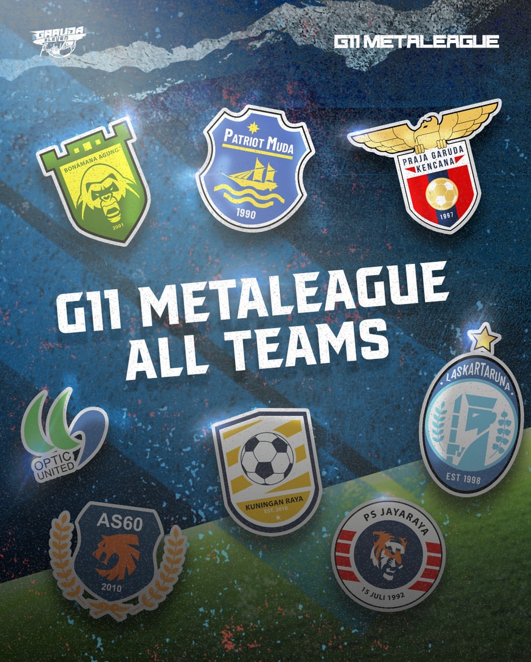 Garuda Eleven Metaleague (Sumber gambar: Instagram/garudaeleven.id)