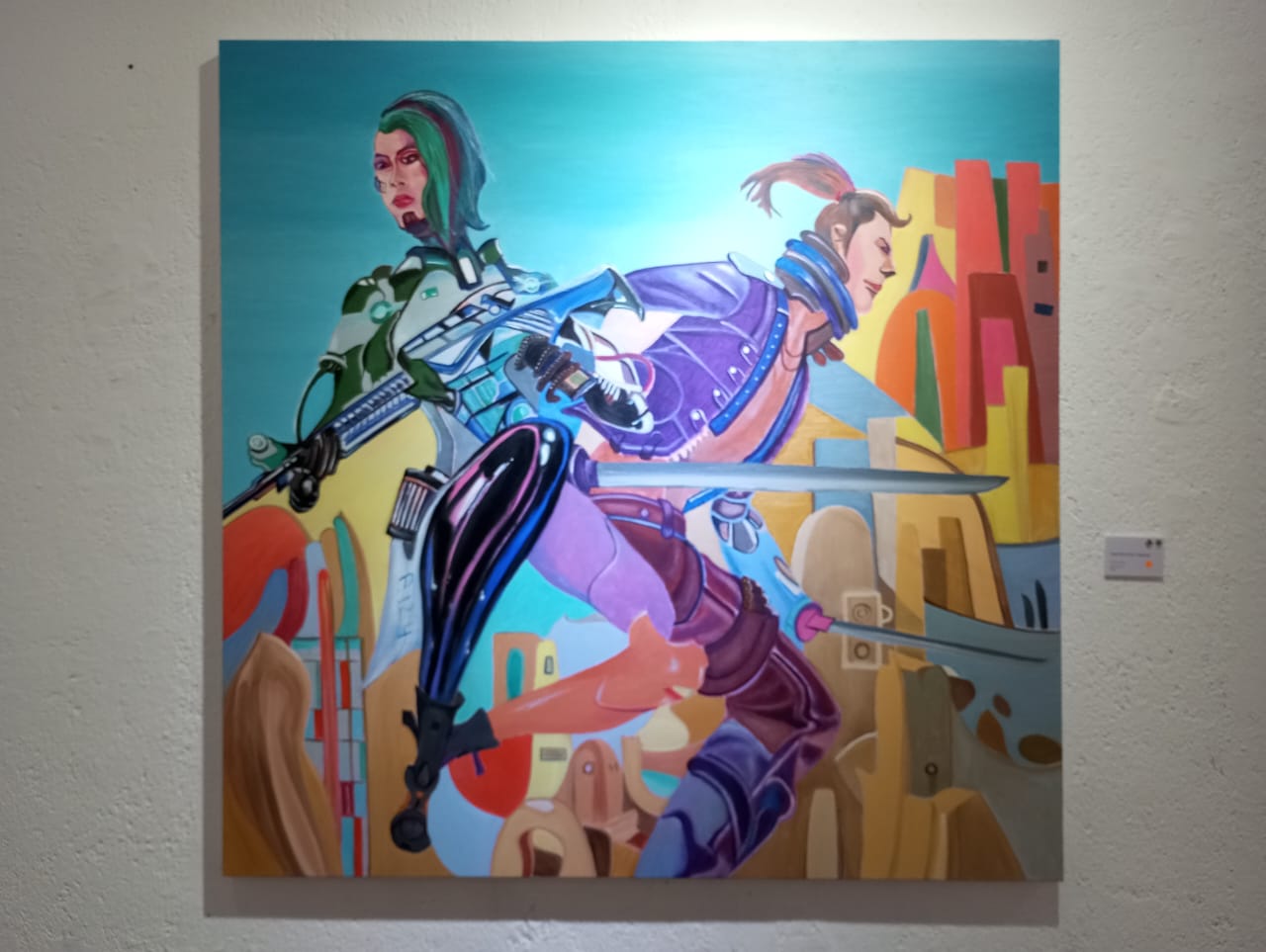 Salah satu karya dalam pameran Dreams (Sumber: Hypeabis.id/Yudi S)