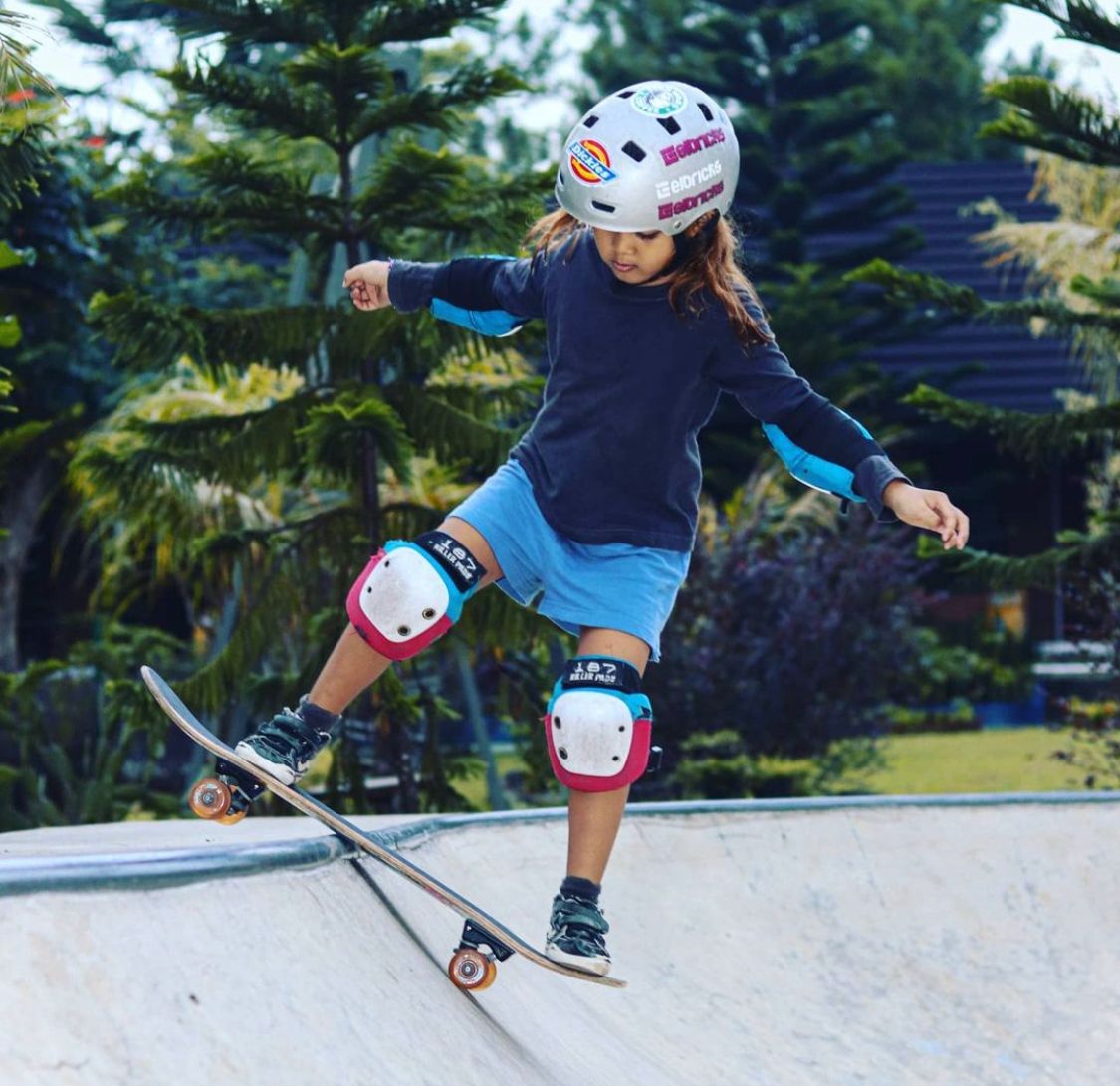 Ilustrasi olahraga skateboarding (Sumber gambar: 