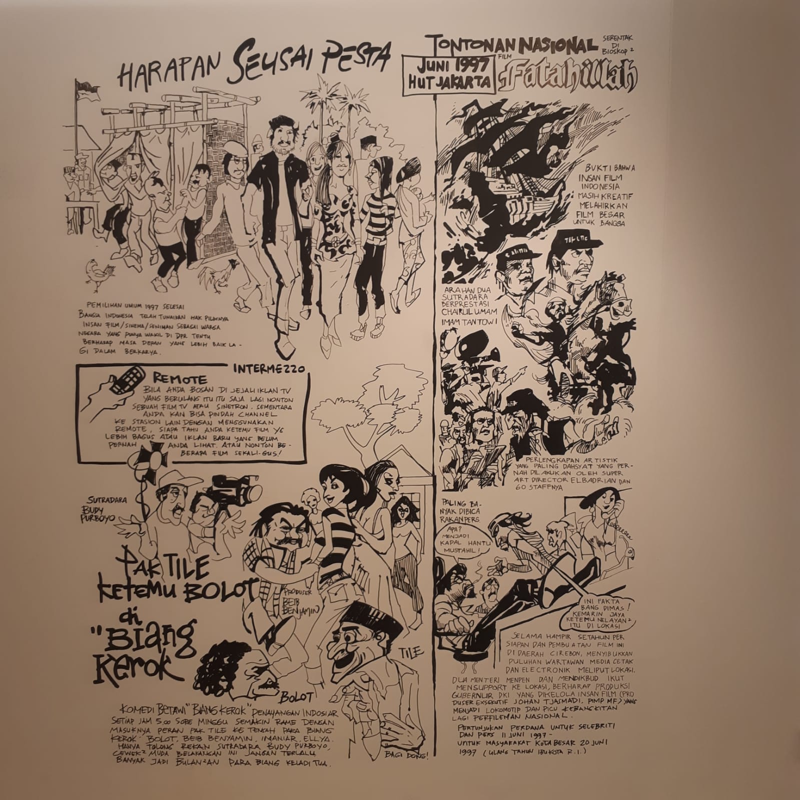 Goresan karya Delsy Syamsumar (sumber gambar Hypeabis.id/ Prasetyo Agung)