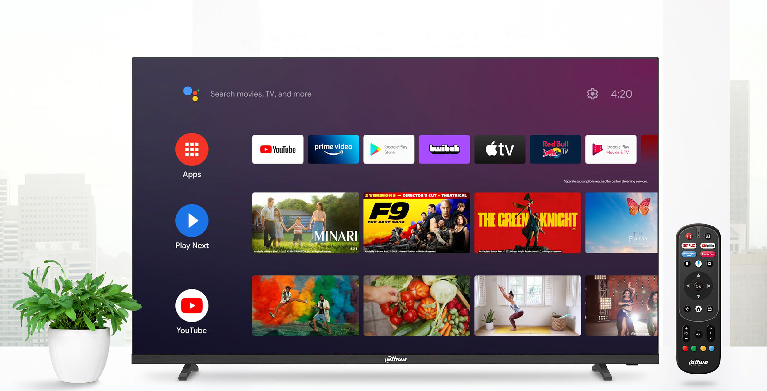 Smart TV Dahua (Sumber gambar: Dahua)