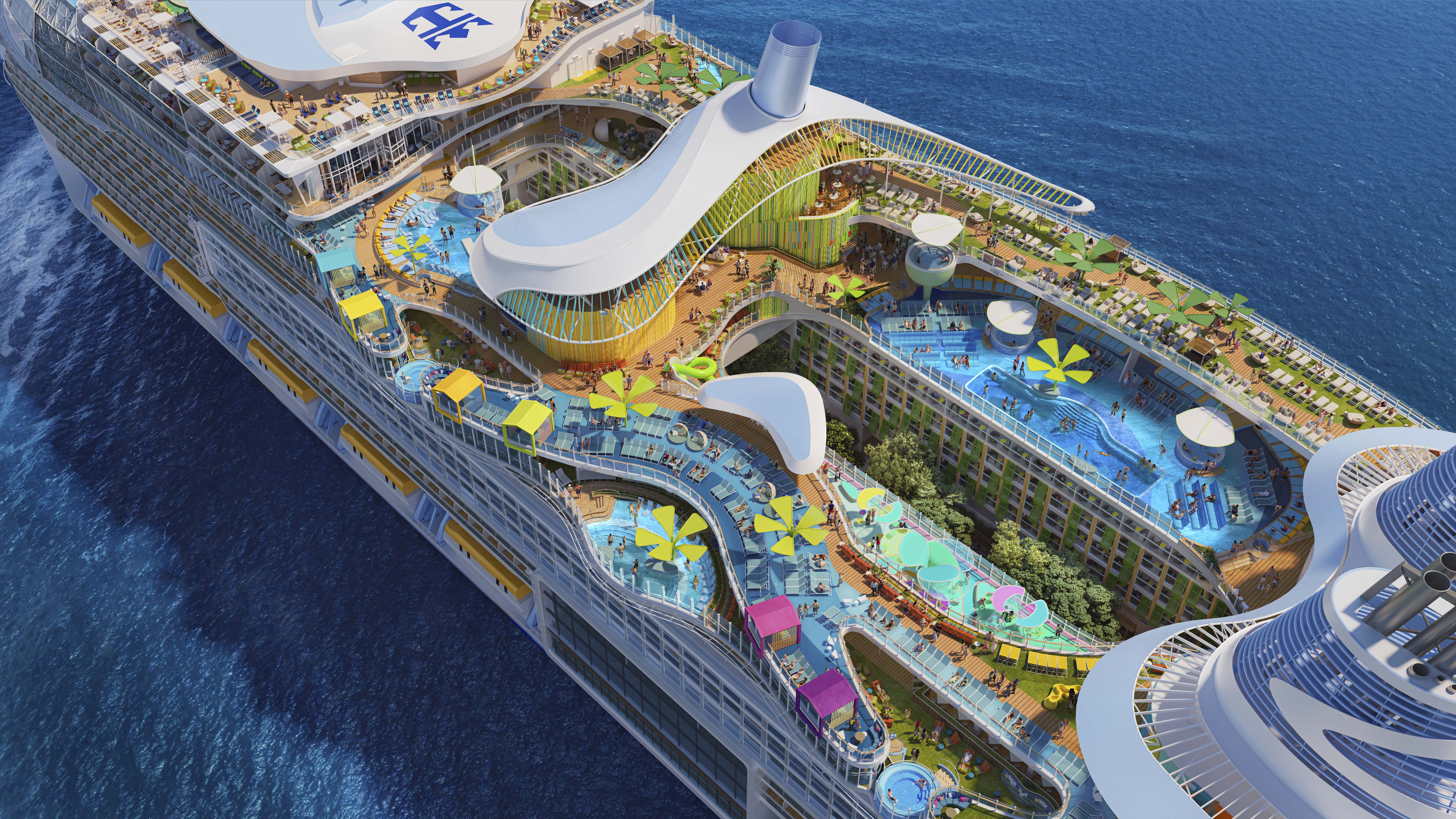 Icon of the Seas. (Sumber foto: Royal Caribbean Cruises)