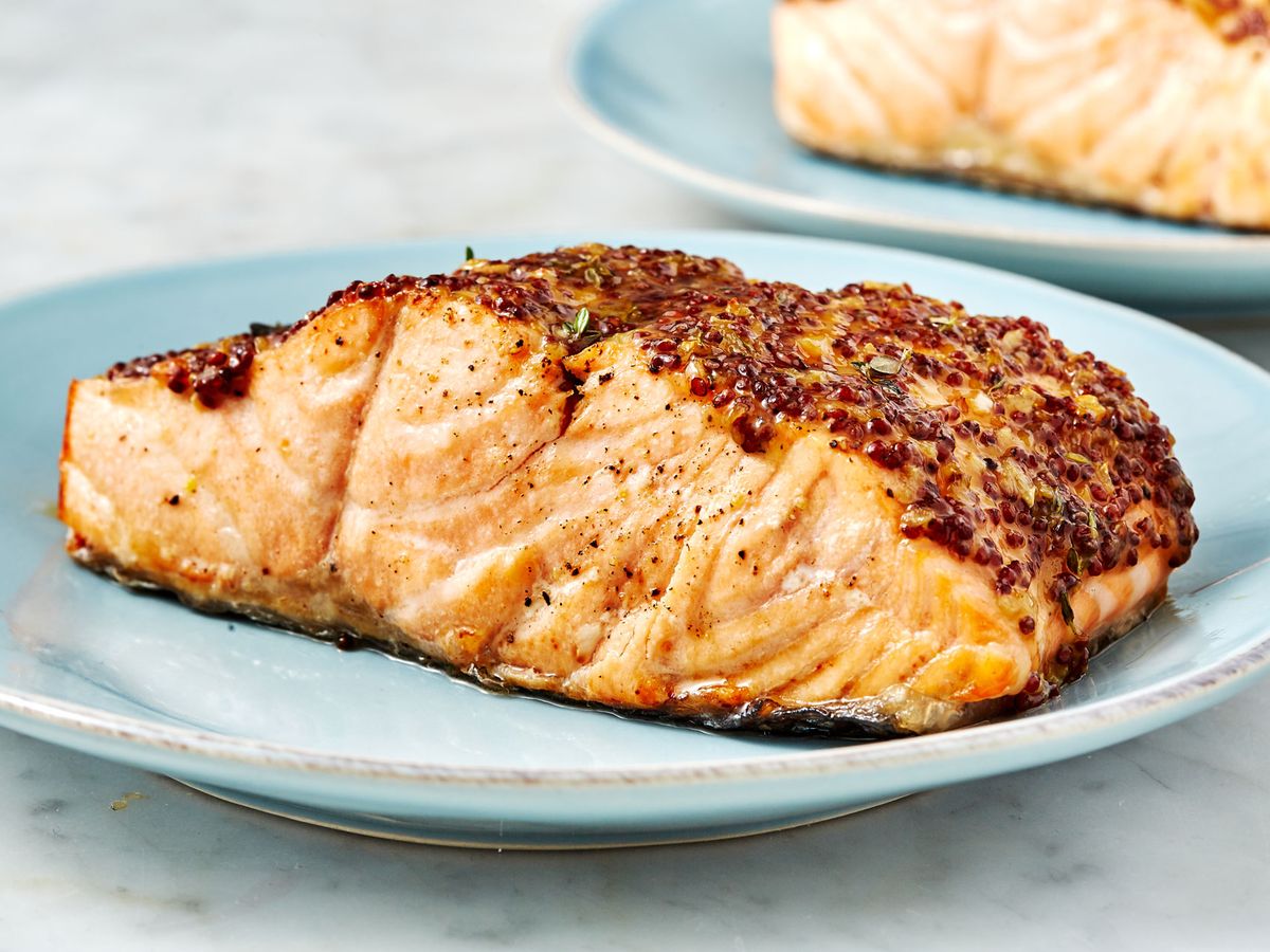 Hasil olahan ikan salmon dengan air fryer (Sumber foto: Delish.com)