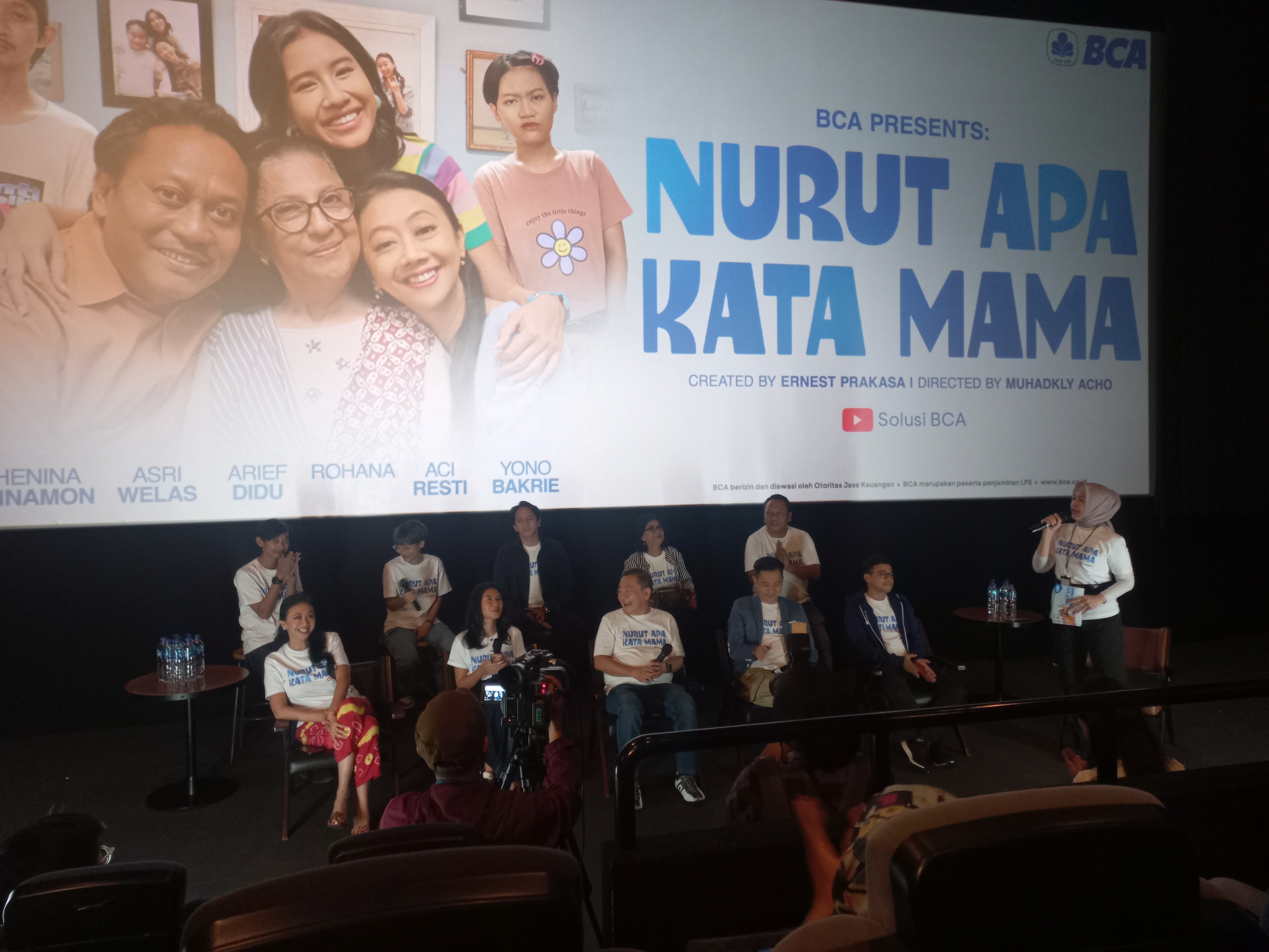 Konferensi Pers Nurut Apa Kata Mama (Sumber gambar: Chelsea Venda/Hypeabis.id)
