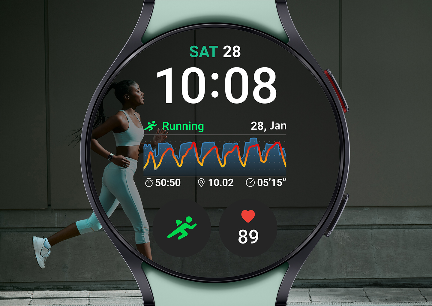 Ilustrasi jam jam tangan pintar Galaxy Watch 6 dan Galaxy Watch 6 Classic (sumber gambar Samsung)